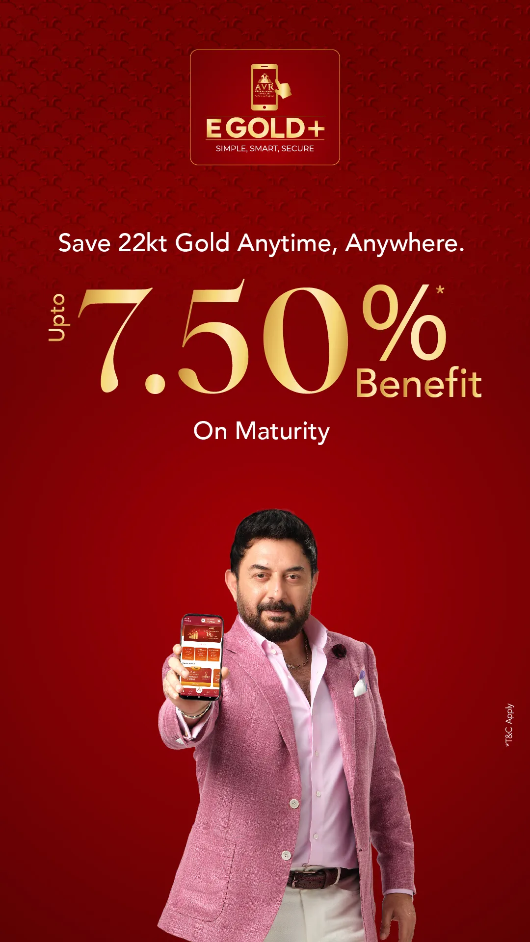 Smart Gold by AVR Swarnamahal | Indus Appstore | Screenshot