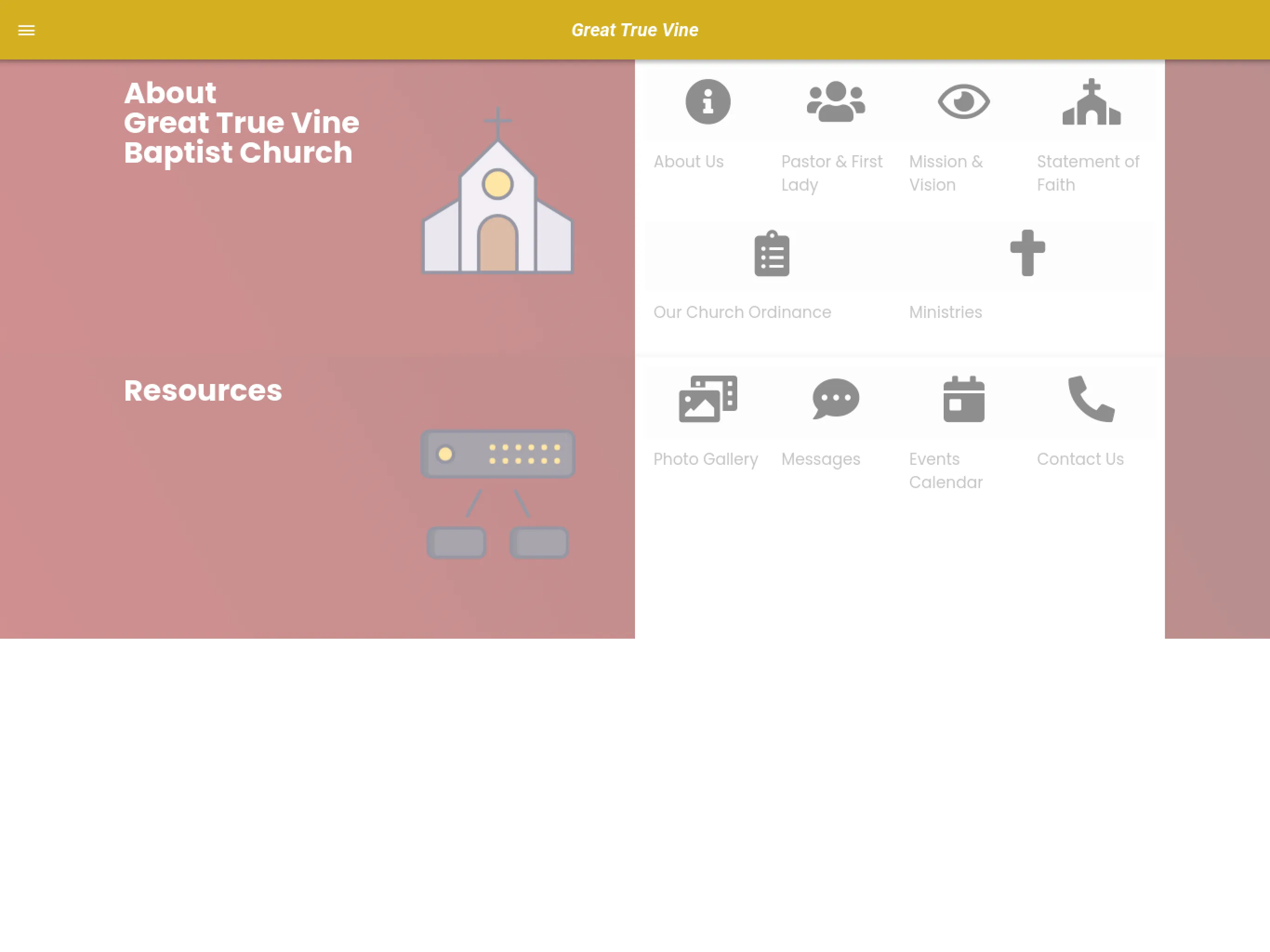 Great True Vine MB Church | Indus Appstore | Screenshot