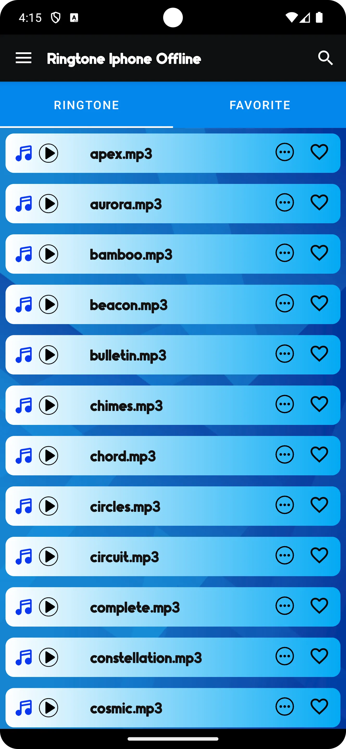 Ringtone for iphone: Android™ | Indus Appstore | Screenshot