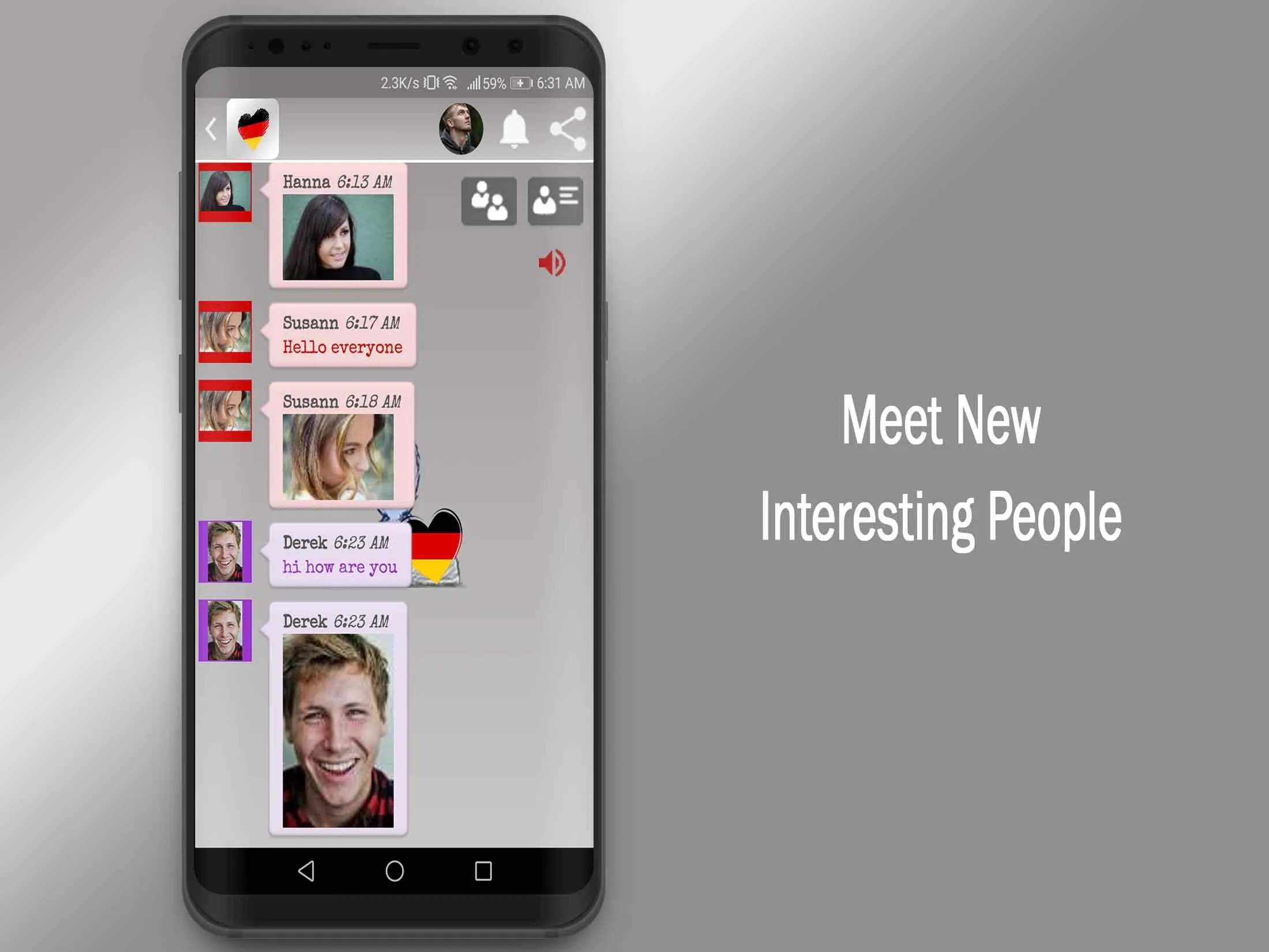 Germany Dating Social App | Indus Appstore | Screenshot