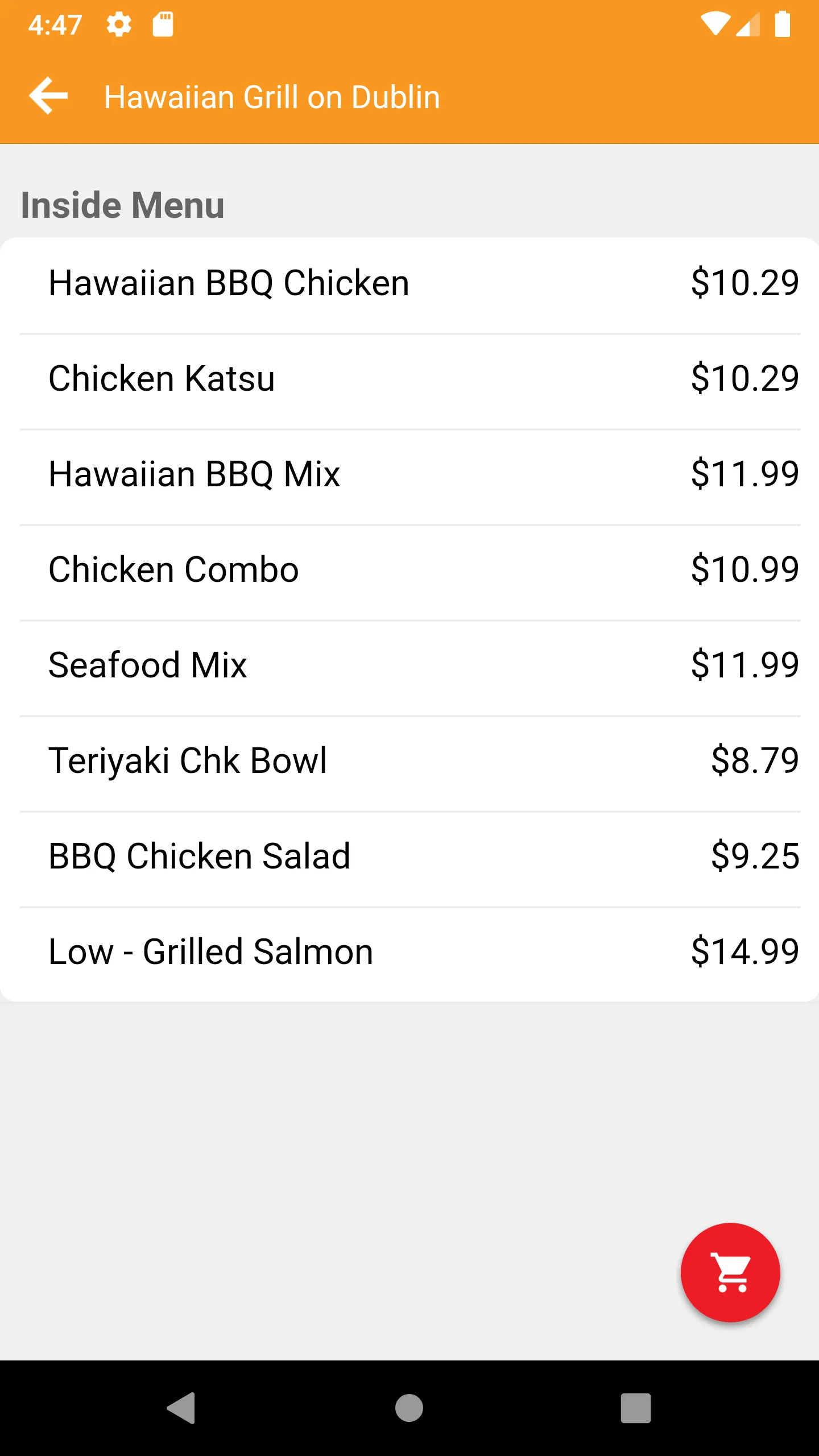 Hawaiian Grill Express | Indus Appstore | Screenshot