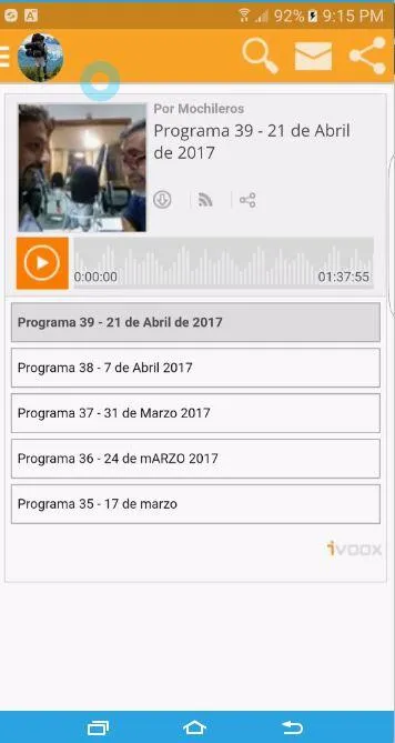 Mochileros Radio WEB365 | Indus Appstore | Screenshot