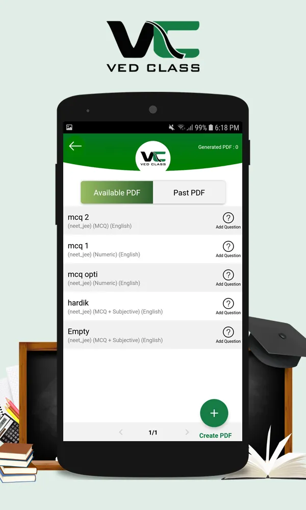 VedClass: Paper Generation App | Indus Appstore | Screenshot