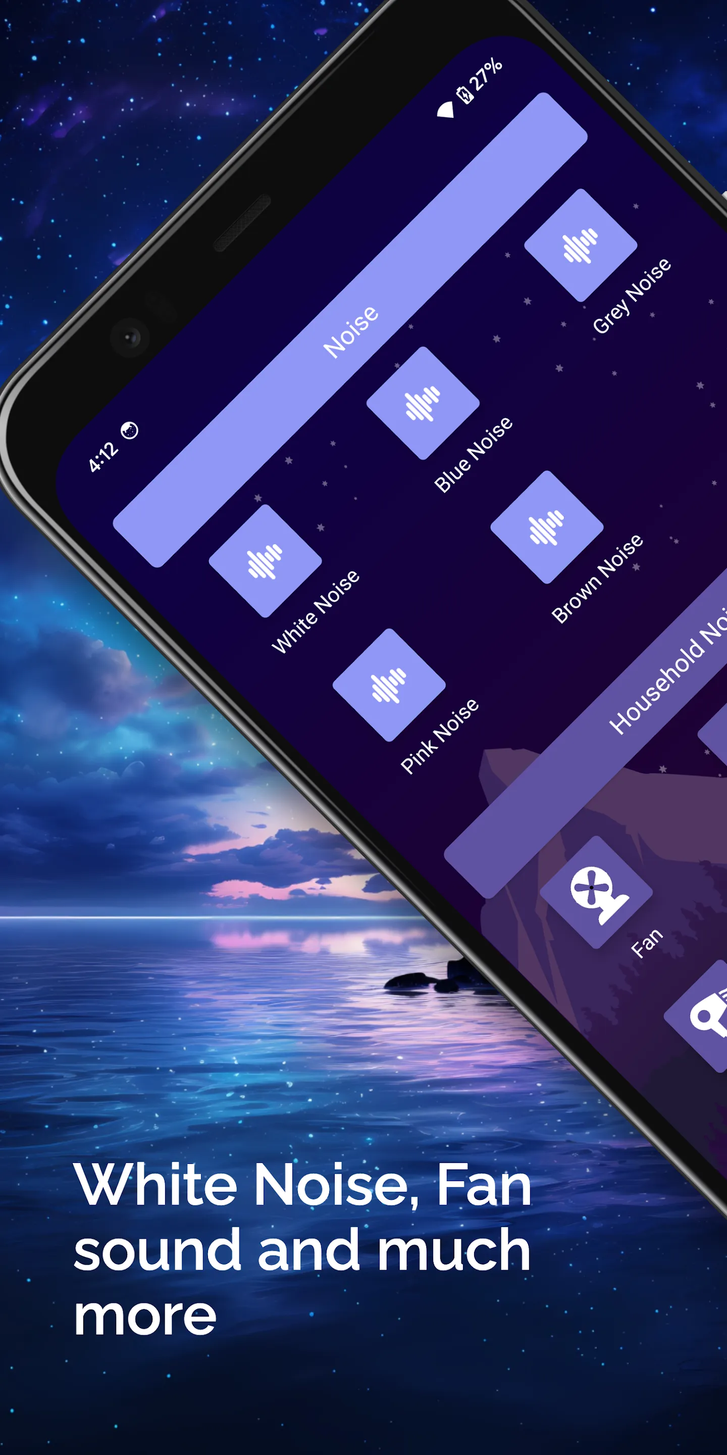 BabySleep Whitenoise Lullaby | Indus Appstore | Screenshot