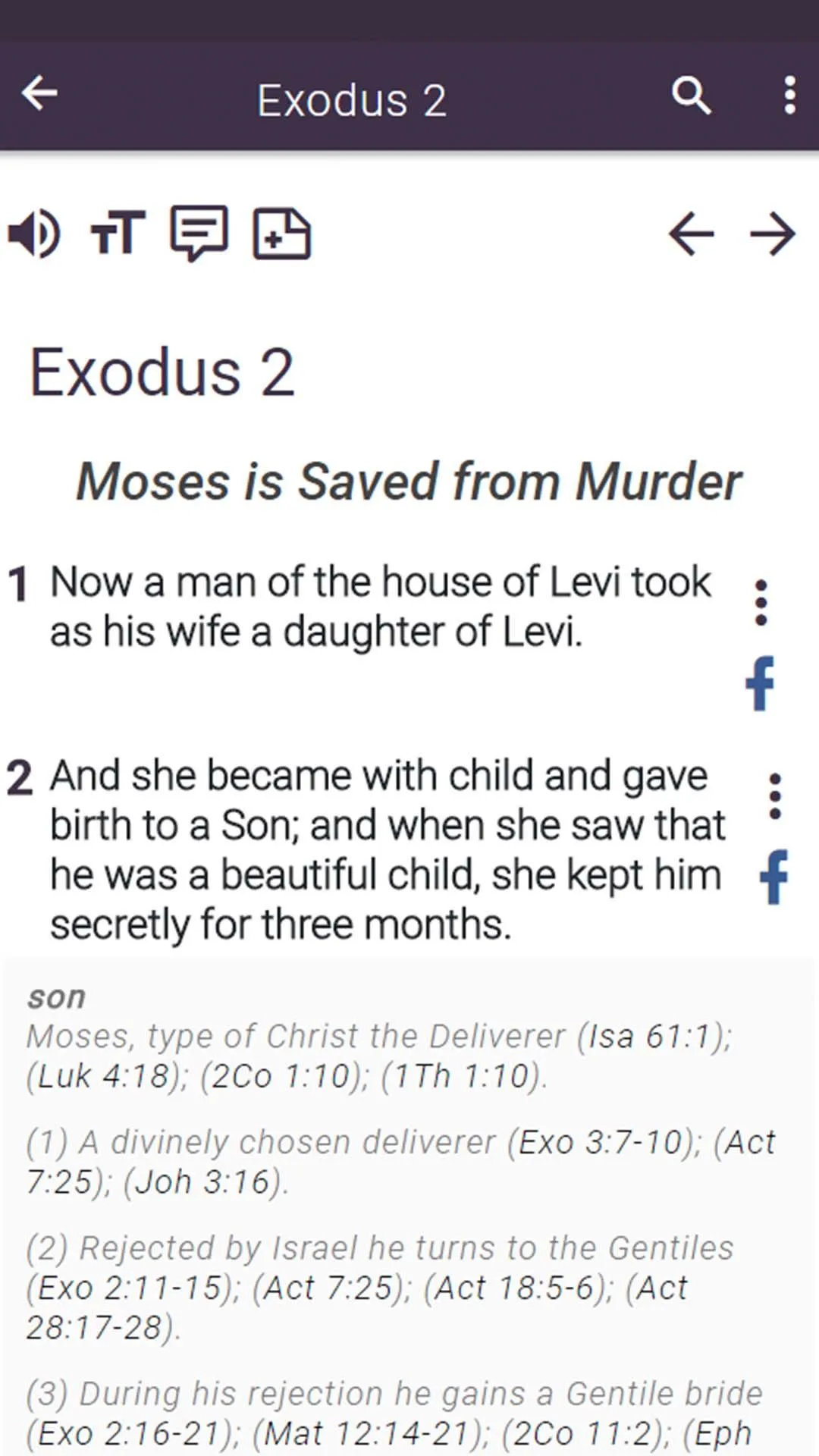 Study Bible commentary offline | Indus Appstore | Screenshot