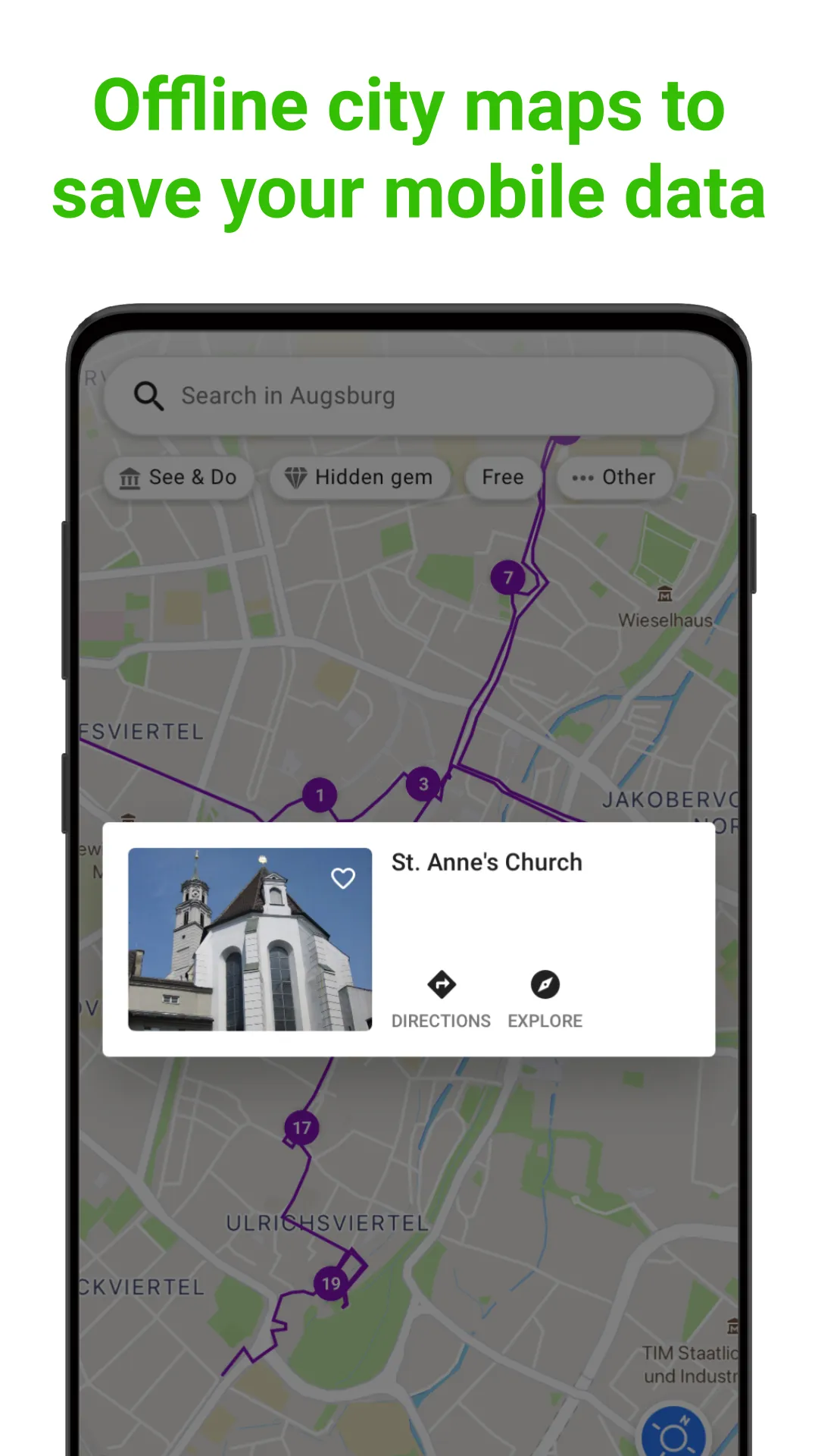 Augsburg Tour Guide:SmartGuide | Indus Appstore | Screenshot