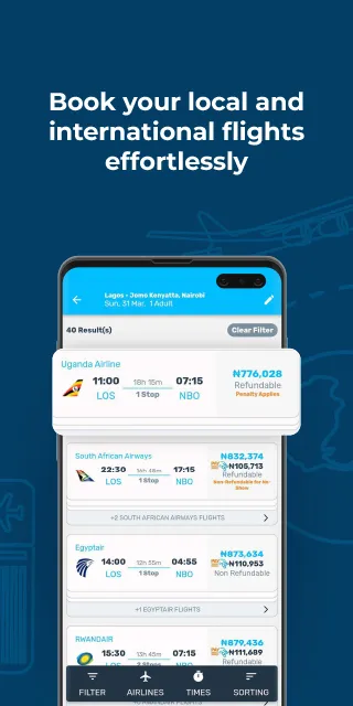 Wakanow: Flights, Hotels, Cars | Indus Appstore | Screenshot