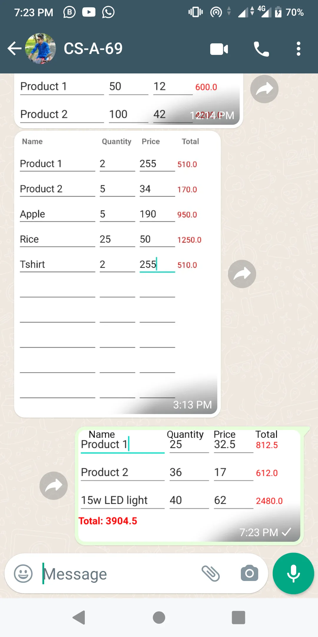 Easy List Calculator And Bills | Indus Appstore | Screenshot