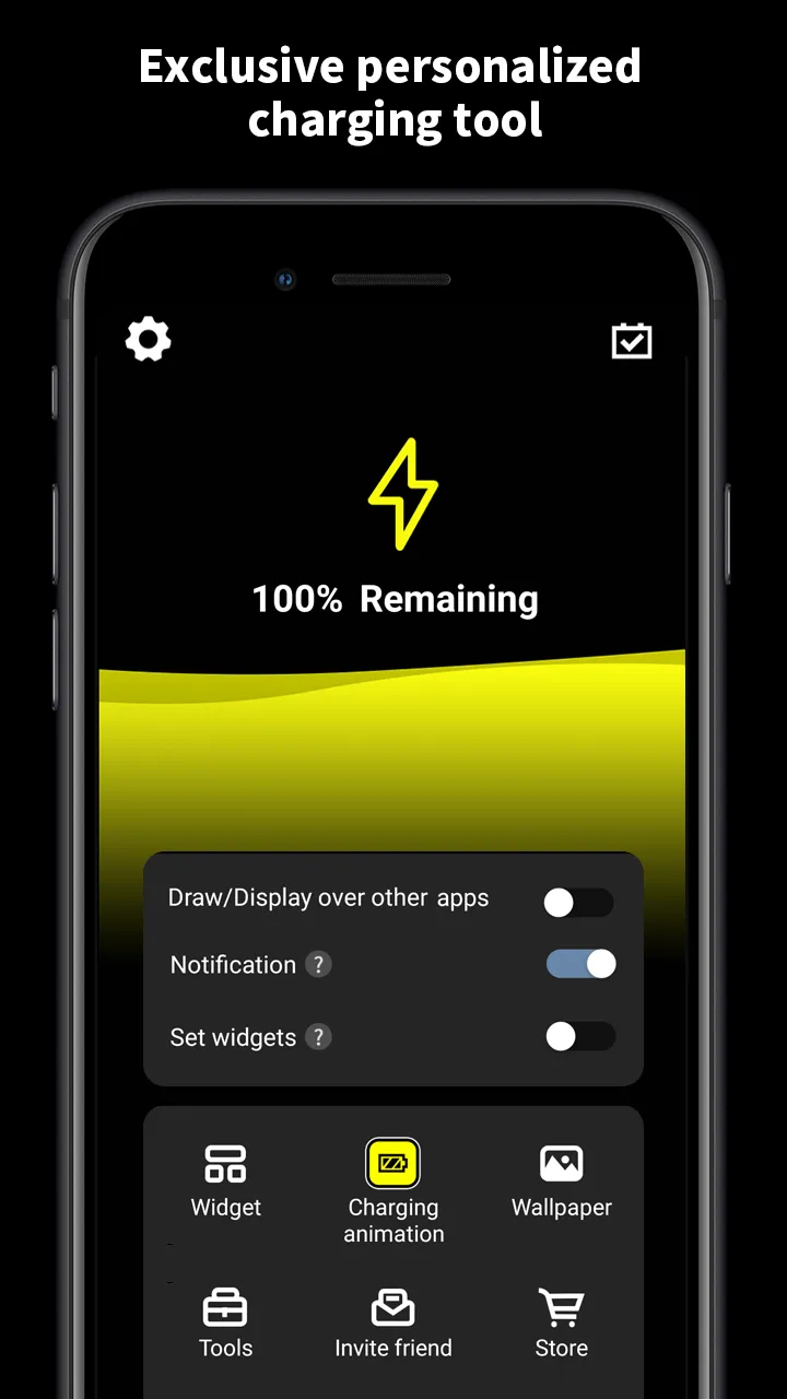 Flashing charging animation | Indus Appstore | Screenshot