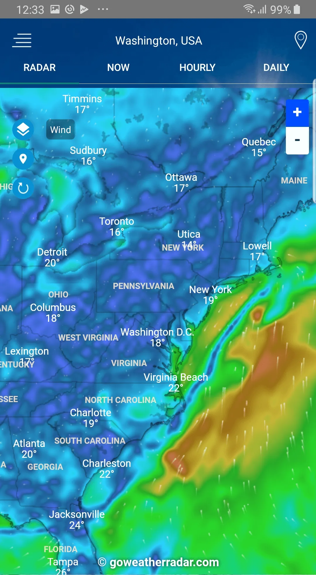 Weather Radar - Windy, rain ra | Indus Appstore | Screenshot