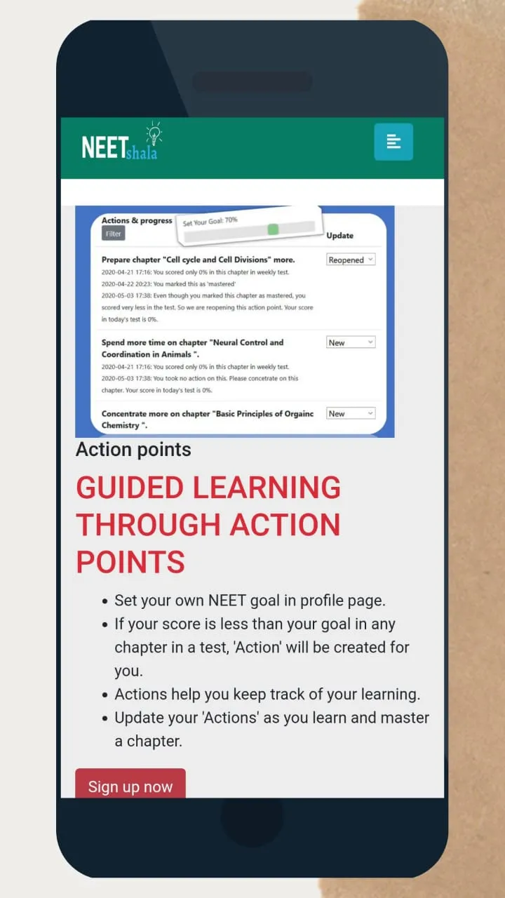 Neetshala-NEET prep with NCERT | Indus Appstore | Screenshot