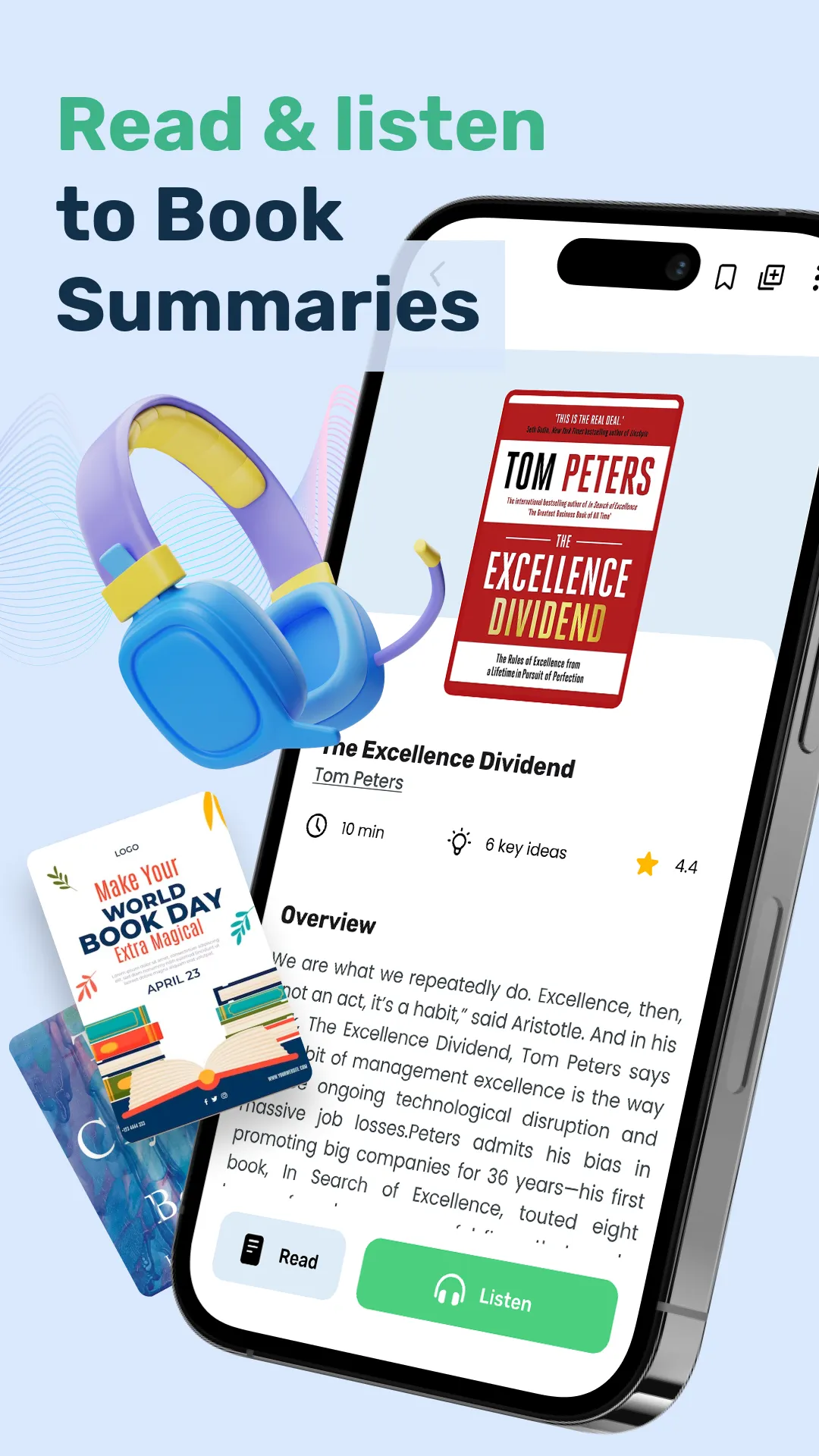 AI Book Summaries & Ideas | Indus Appstore | Screenshot