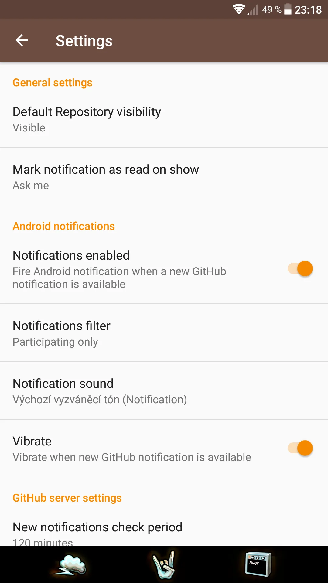 GH::watch GitHub notifications | Indus Appstore | Screenshot