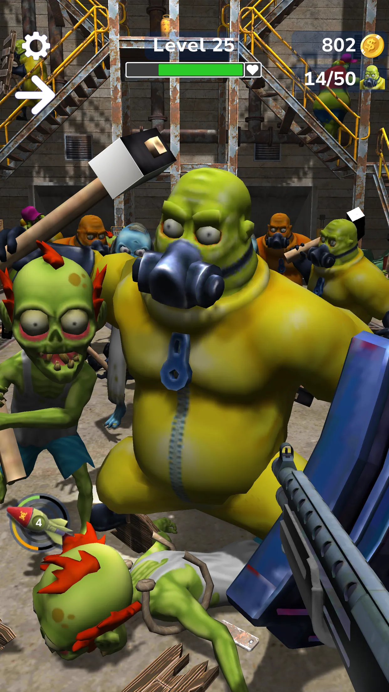 Tower Gunner: Zombie Shooter | Indus Appstore | Screenshot