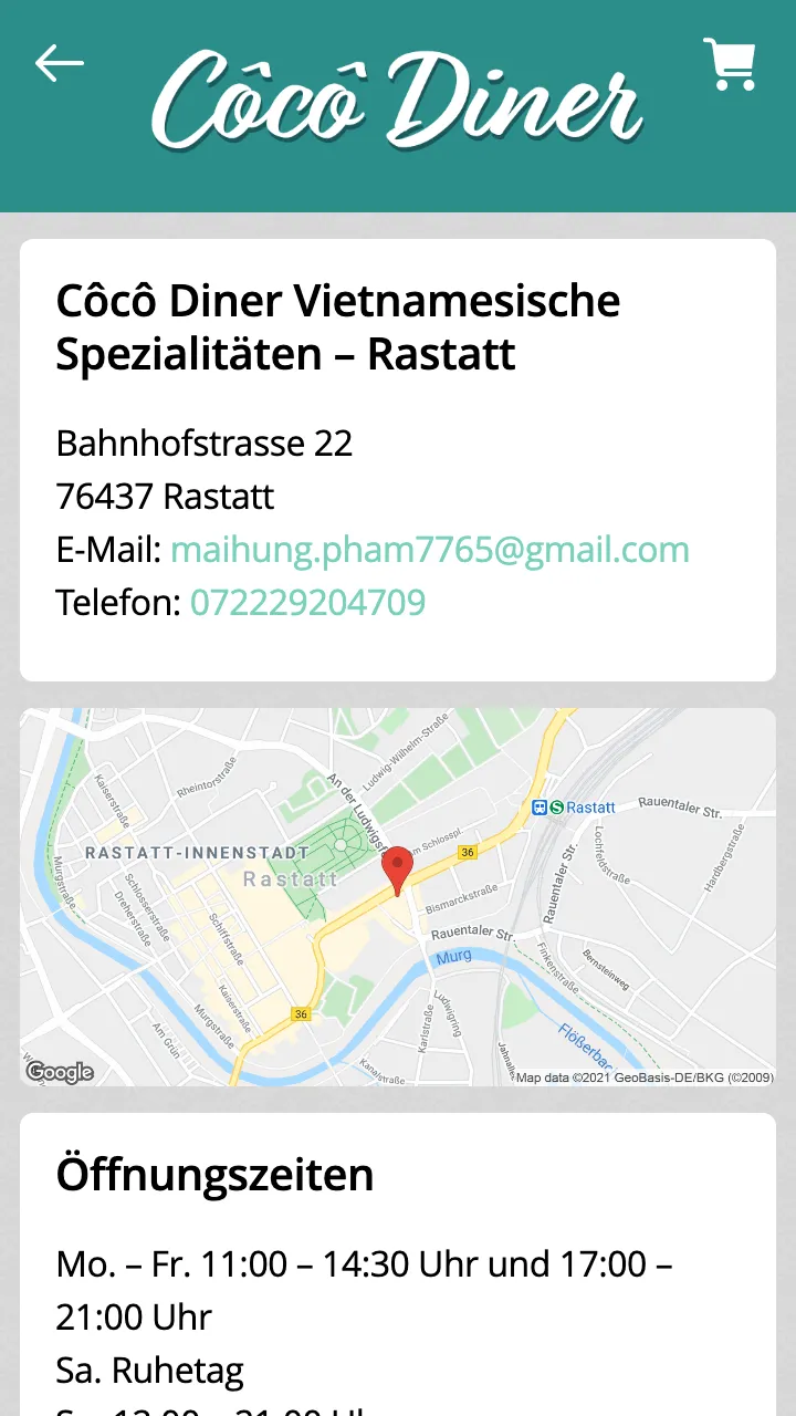 Coco Diner Rastatt | Indus Appstore | Screenshot