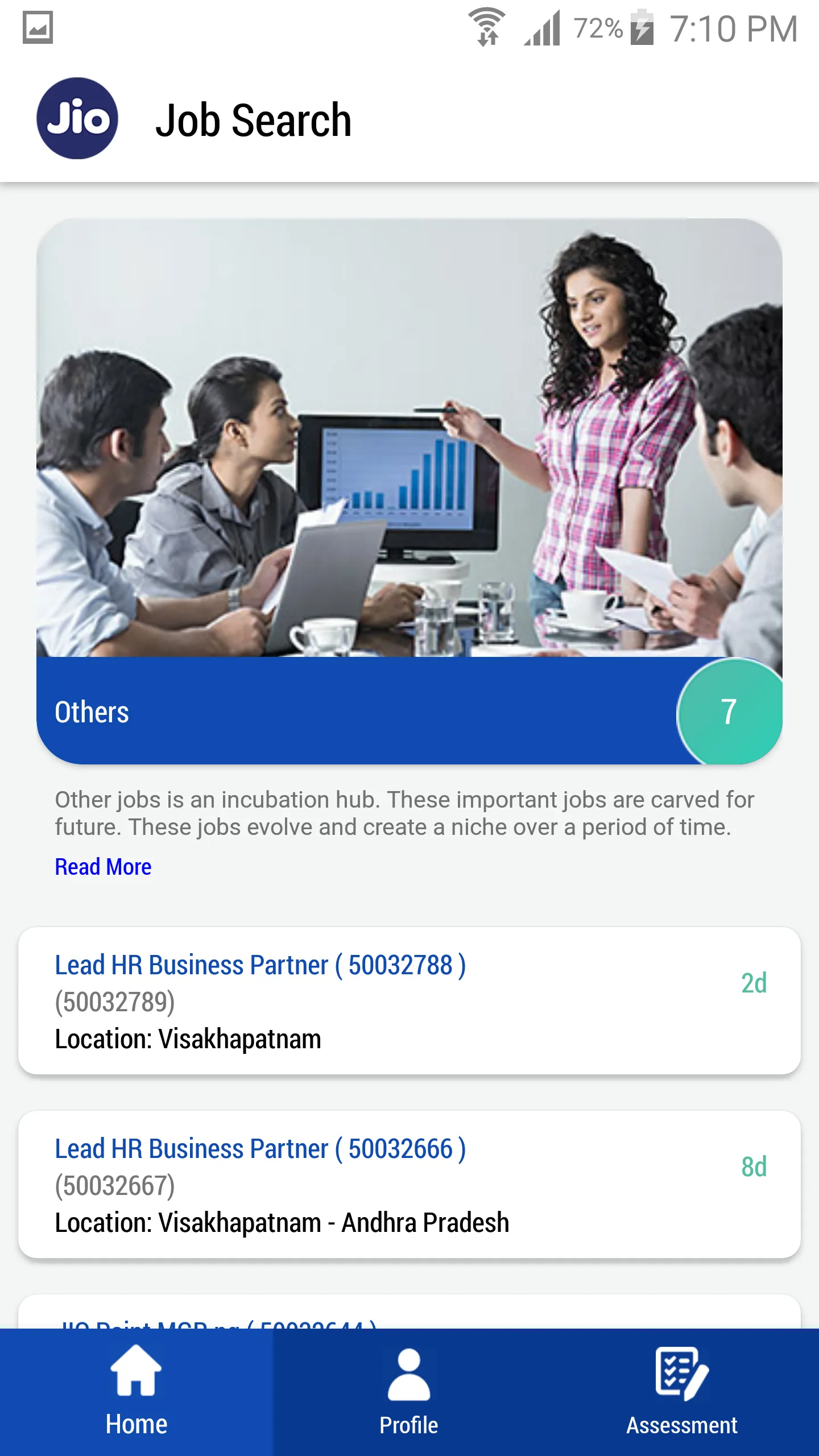 Jio Careers | Indus Appstore | Screenshot