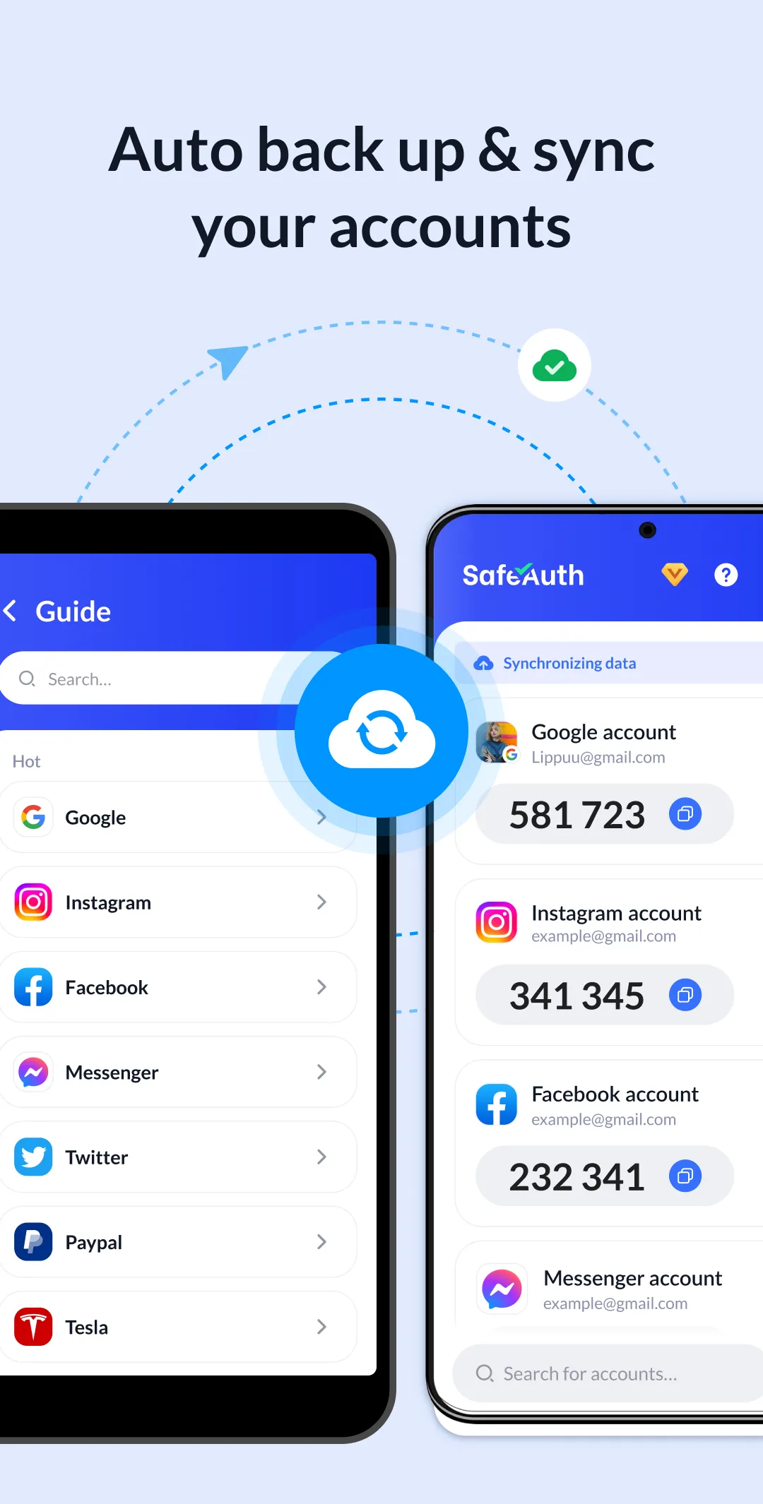 Authenticator App - SafeAuth | Indus Appstore | Screenshot