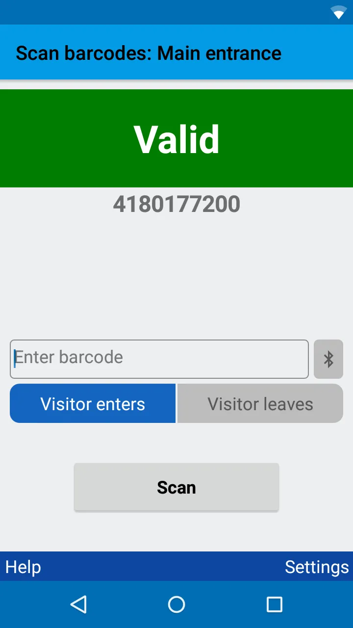 BarcodeChecker for Tickets | Indus Appstore | Screenshot