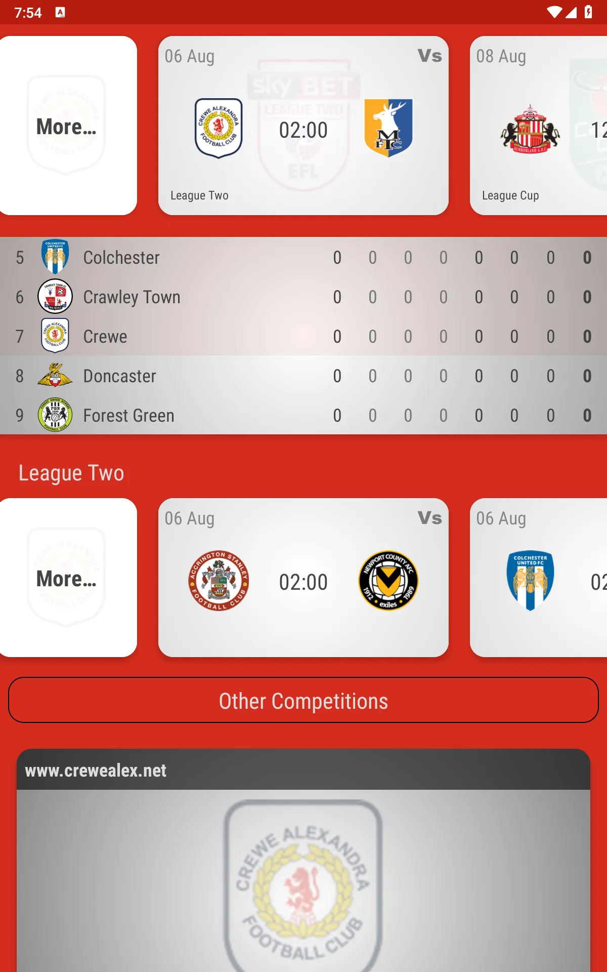 Crewe Alexandra Fan App | Indus Appstore | Screenshot