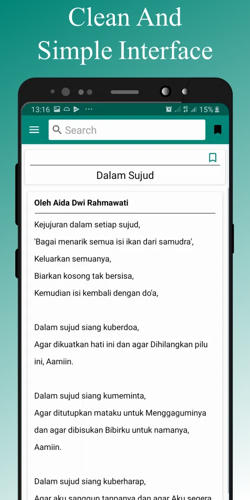 Kumpulan Puisi Islami | Indus Appstore | Screenshot