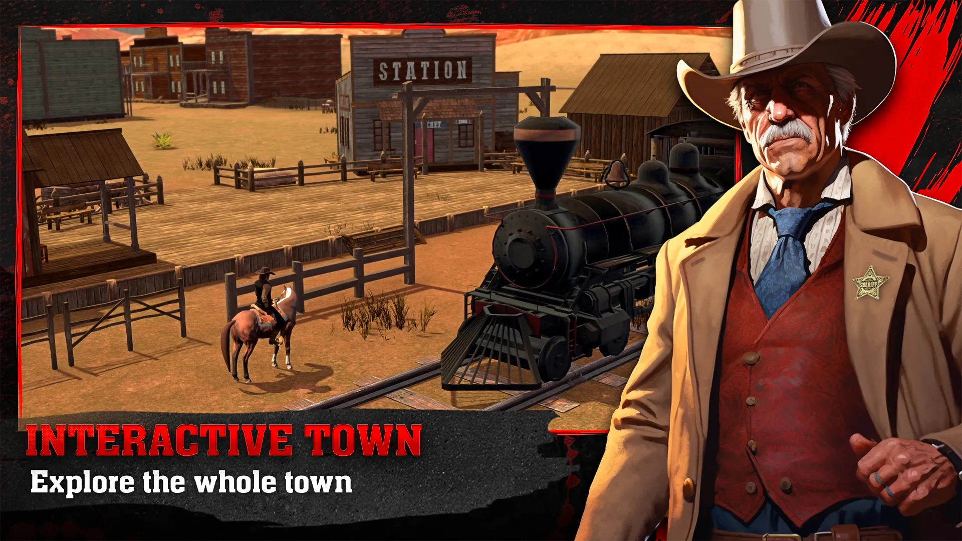 Guns and Cowboys: Western Game | Indus Appstore | Screenshot