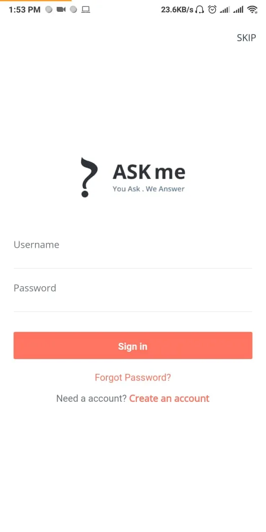 Ask Me | Indus Appstore | Screenshot