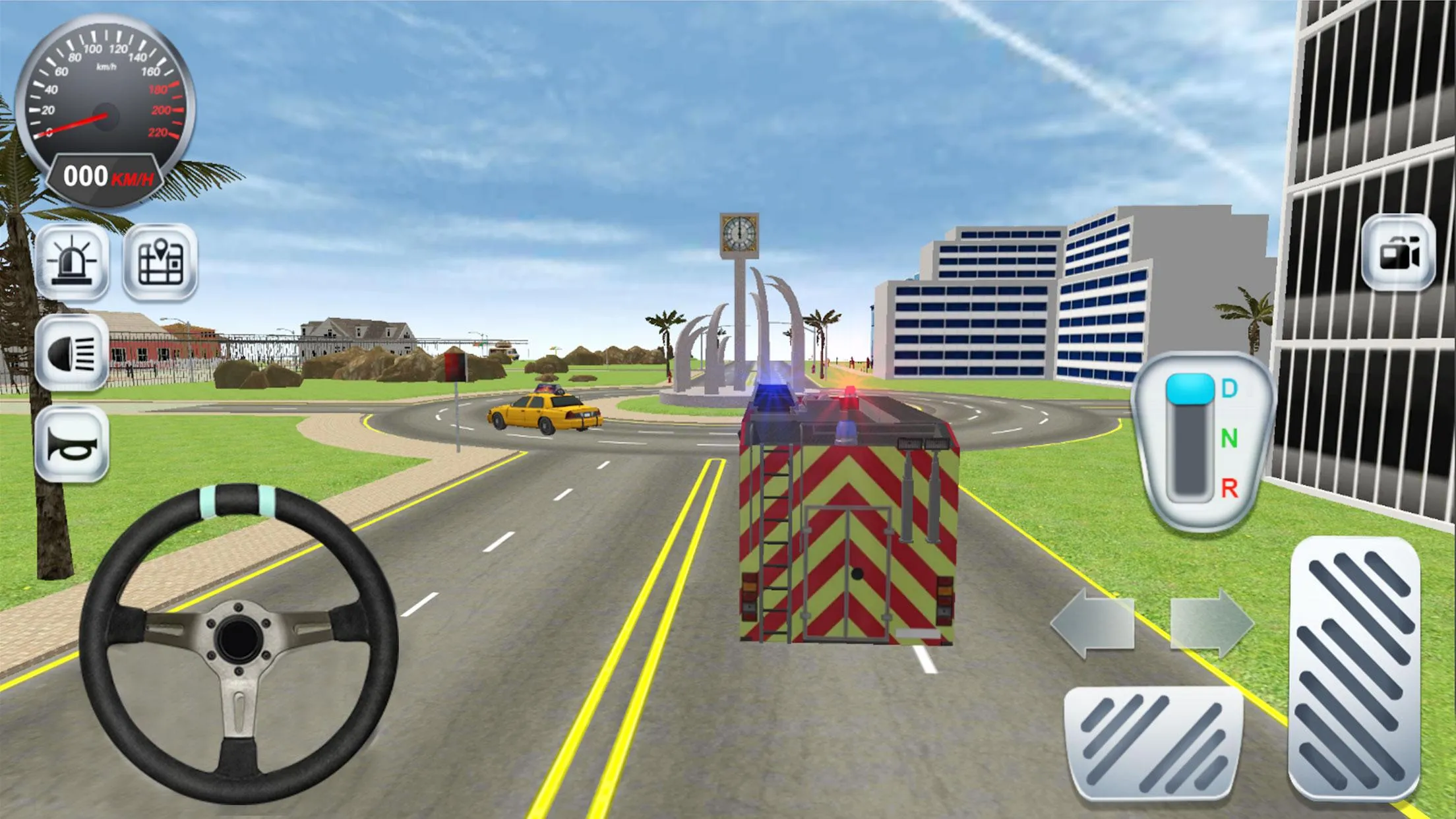 Modern Fire Truck Simulator 3D | Indus Appstore | Screenshot