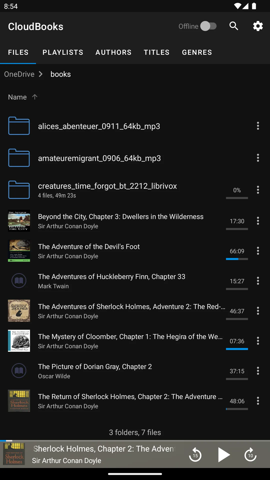 CloudBooks audio book player | Indus Appstore | Screenshot