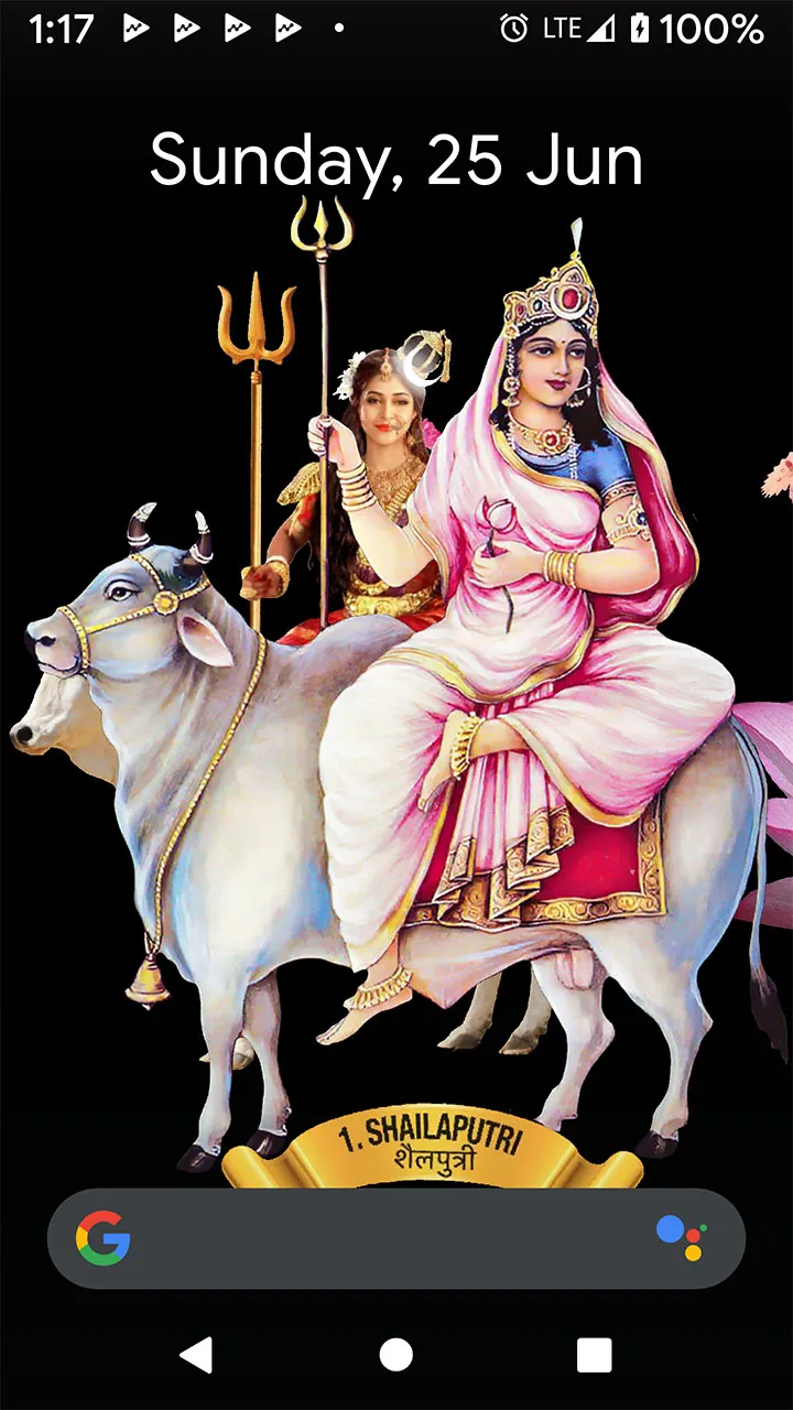 4D Nava Durga Live Wallpaper | Indus Appstore | Screenshot
