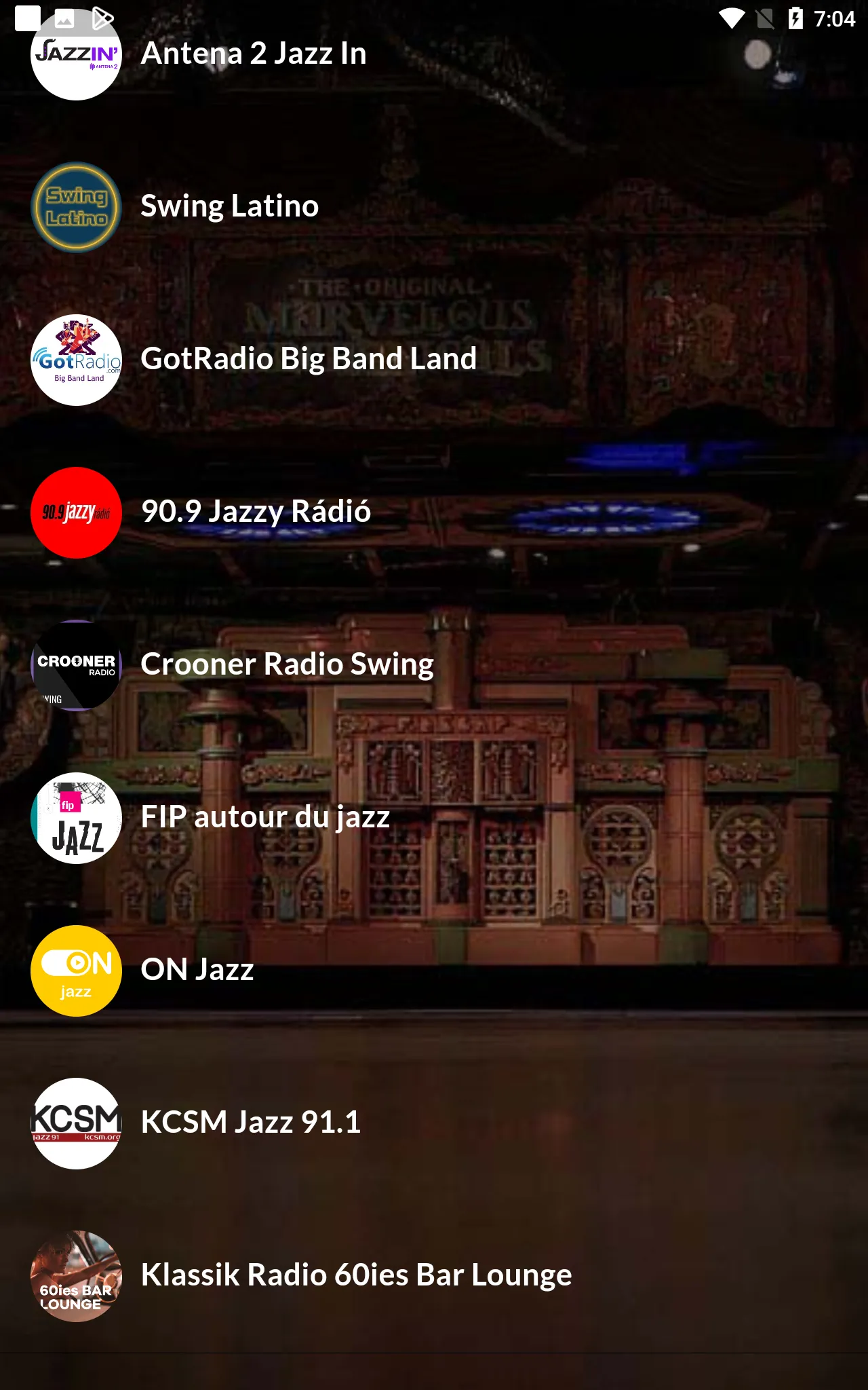 Swing Music Radios | Indus Appstore | Screenshot