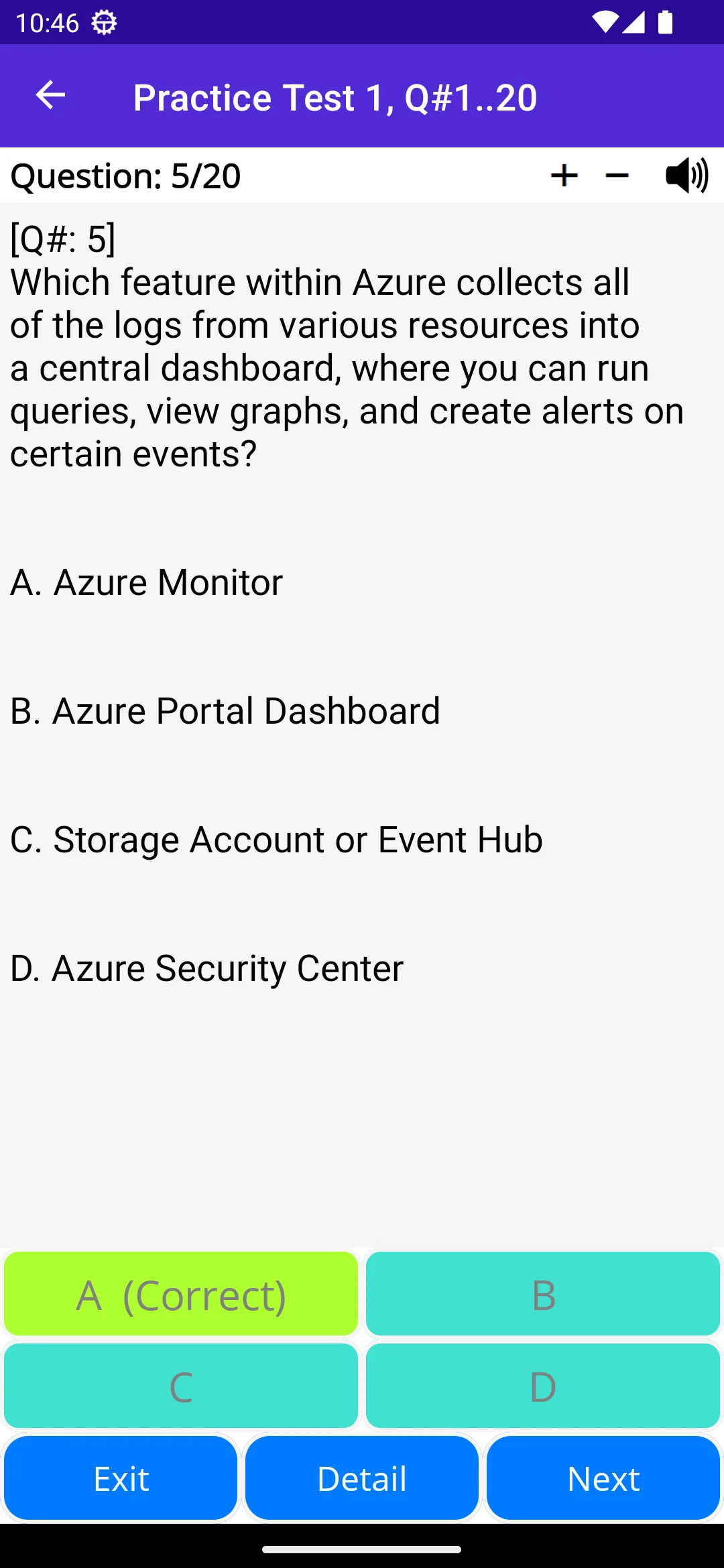 Azure AZ-900 Fundamental Exam | Indus Appstore | Screenshot