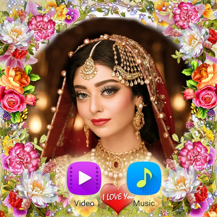 Flower Video Maker With Music | Indus Appstore | Screenshot