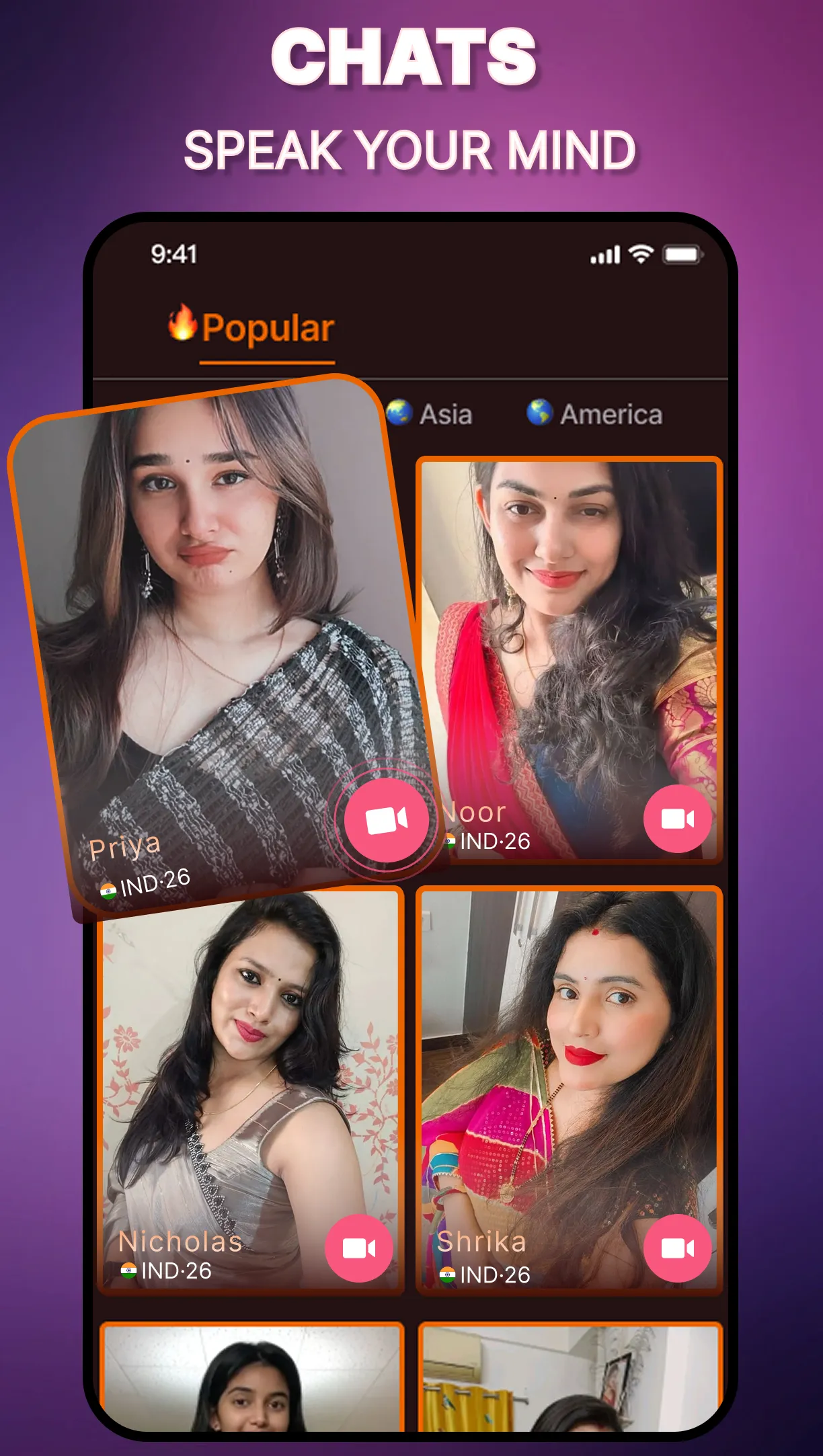 Nexly Ins - Video chat | Indus Appstore | Screenshot