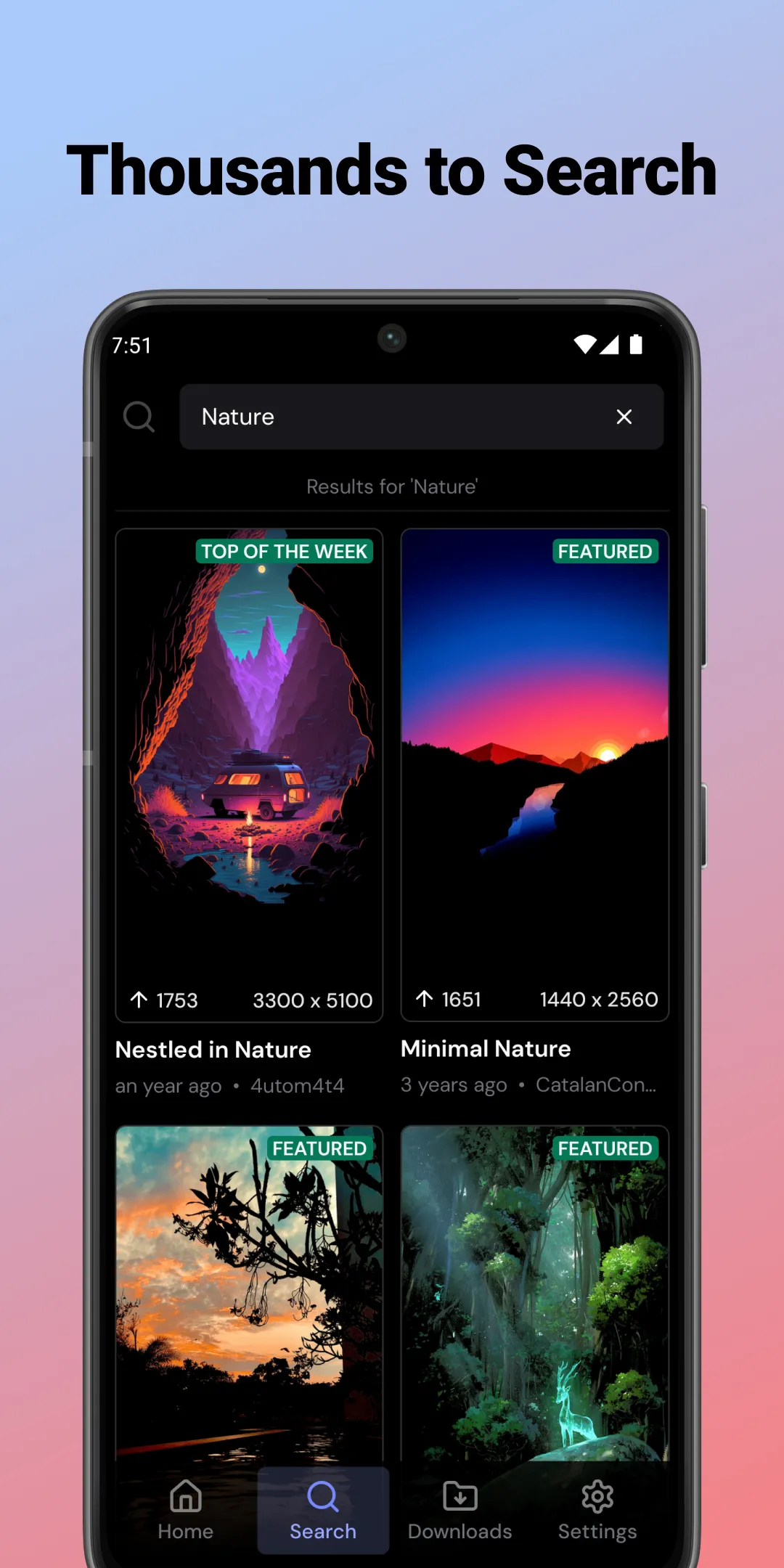 Amoled Backgrounds | Indus Appstore | Screenshot