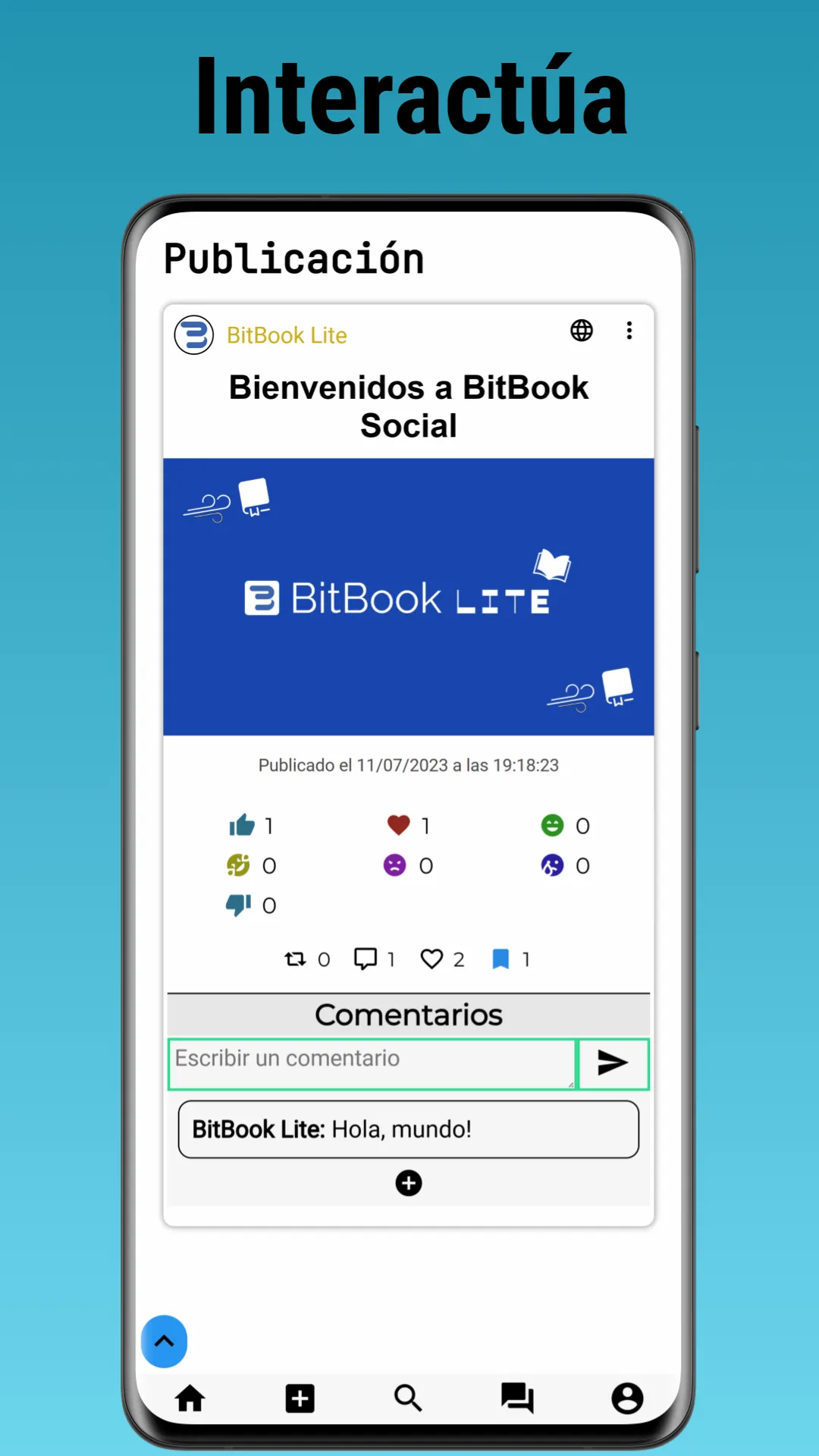 BitBook Social | Indus Appstore | Screenshot