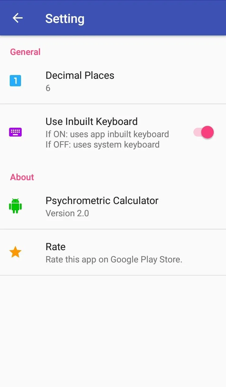 Psychrometric Calculator | Indus Appstore | Screenshot