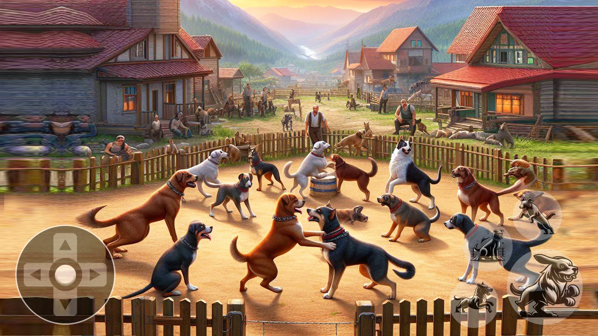 Dog Fighting _ Animal Kung Fu | Indus Appstore | Screenshot