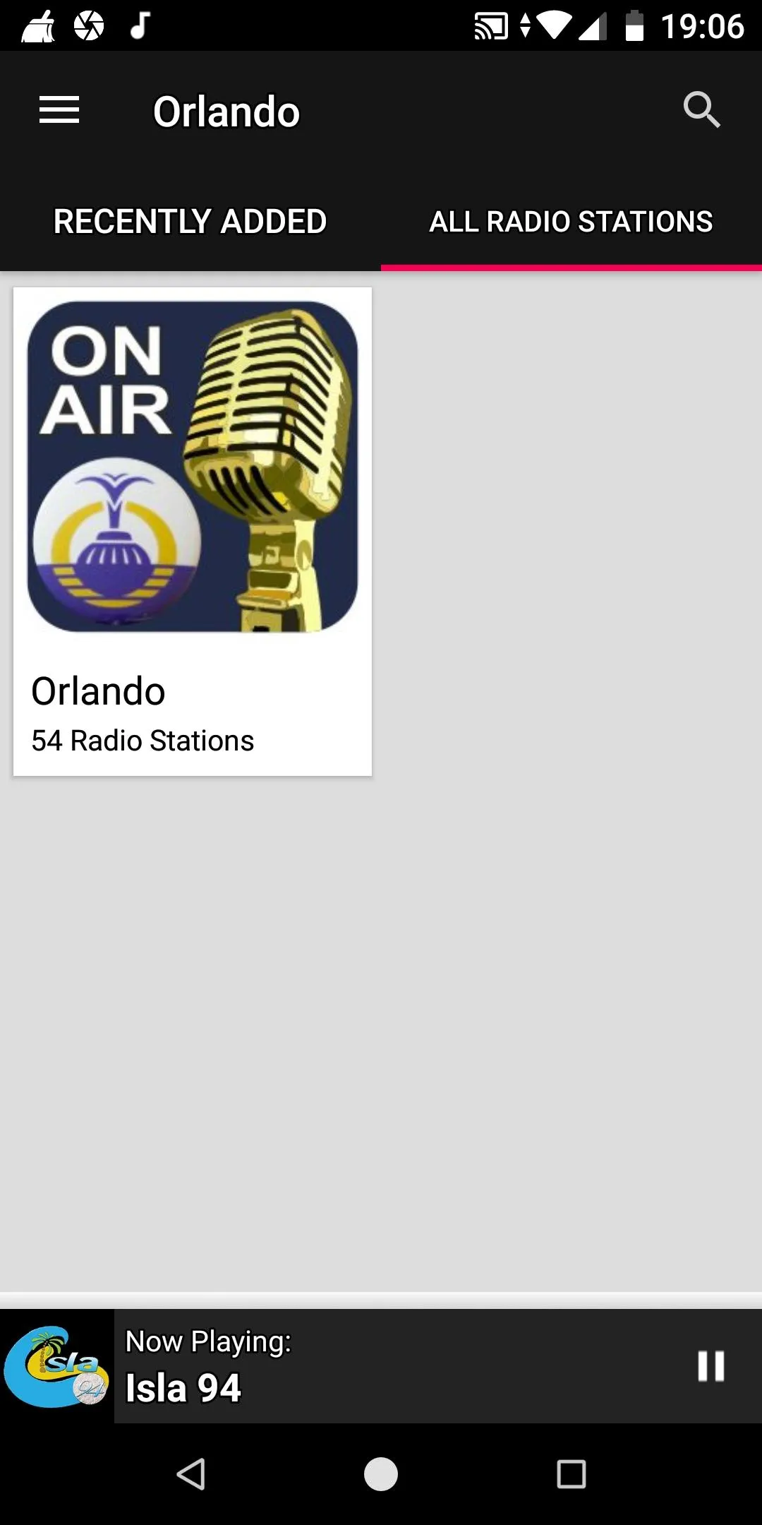 Orlando Radio Stations - USA | Indus Appstore | Screenshot