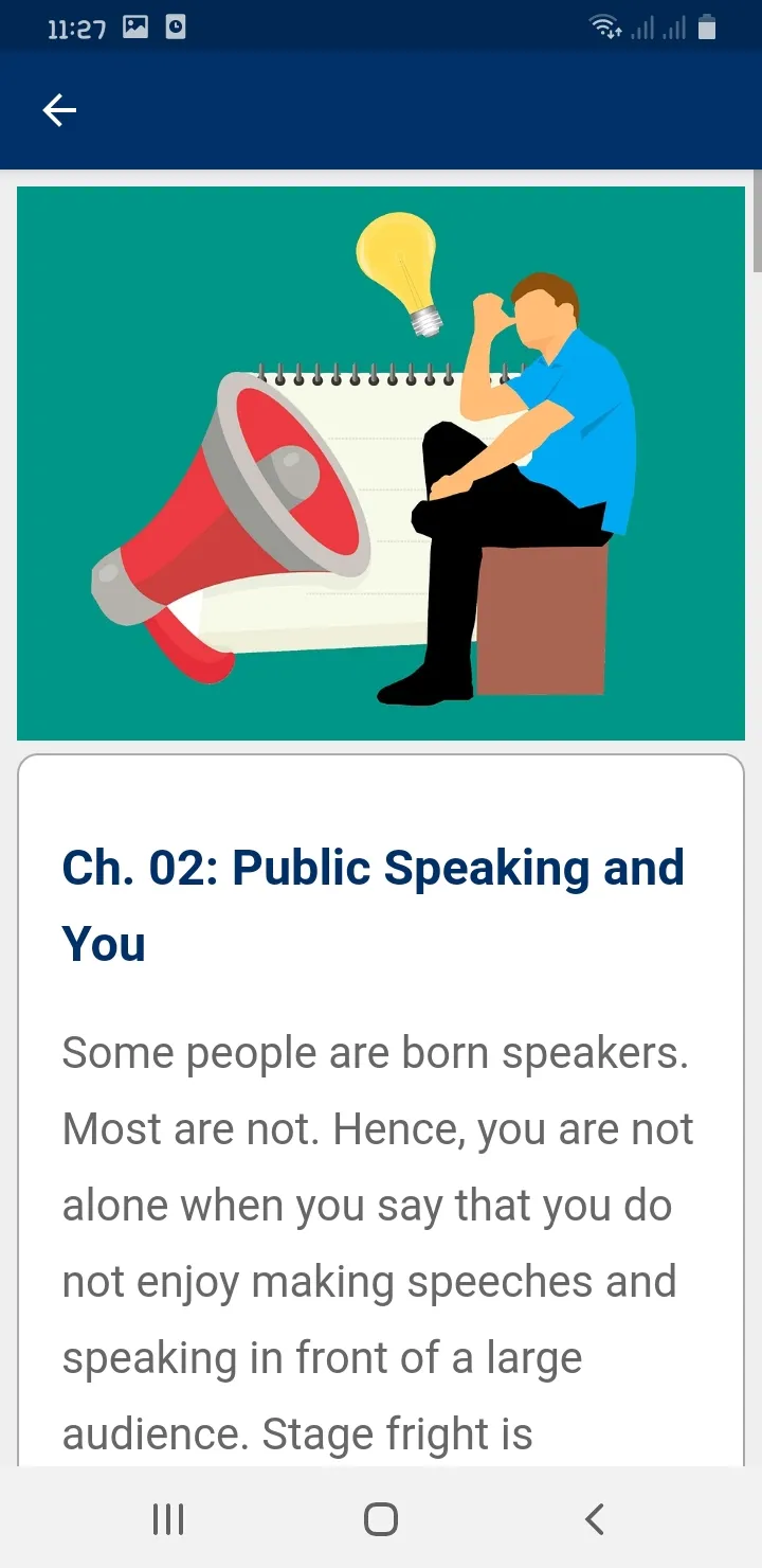 Advanced Public Speaking | Indus Appstore | Screenshot