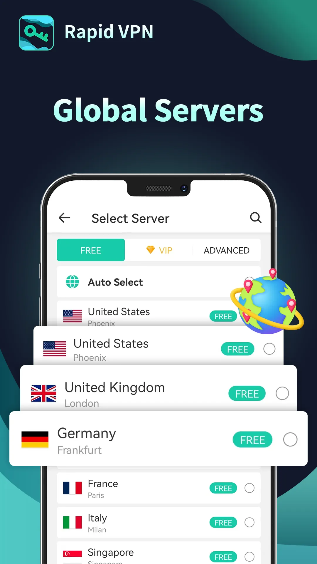 Rapid VPN - Safe Secure Proxy | Indus Appstore | Screenshot