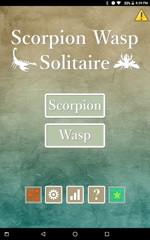 Scorpion Wasp Solitaire | Indus Appstore | Screenshot