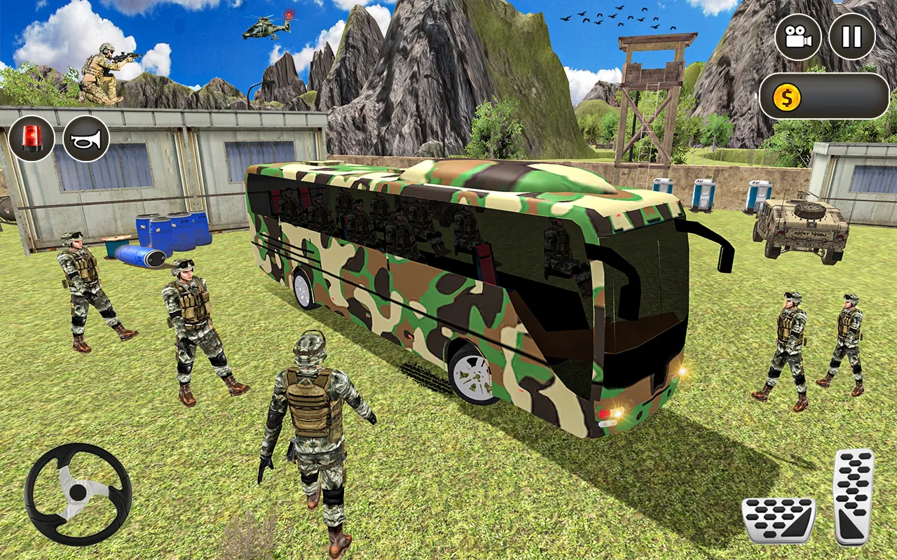 Army bus games 3d Army driving | Indus Appstore | Screenshot