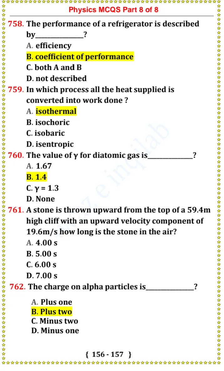 Physics MCQs offline | Indus Appstore | Screenshot