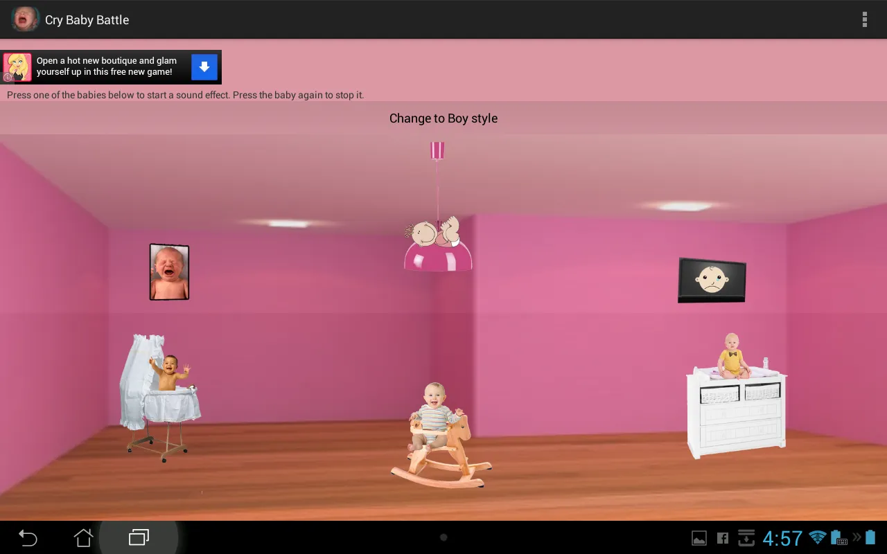 Cry Baby Battle | Indus Appstore | Screenshot