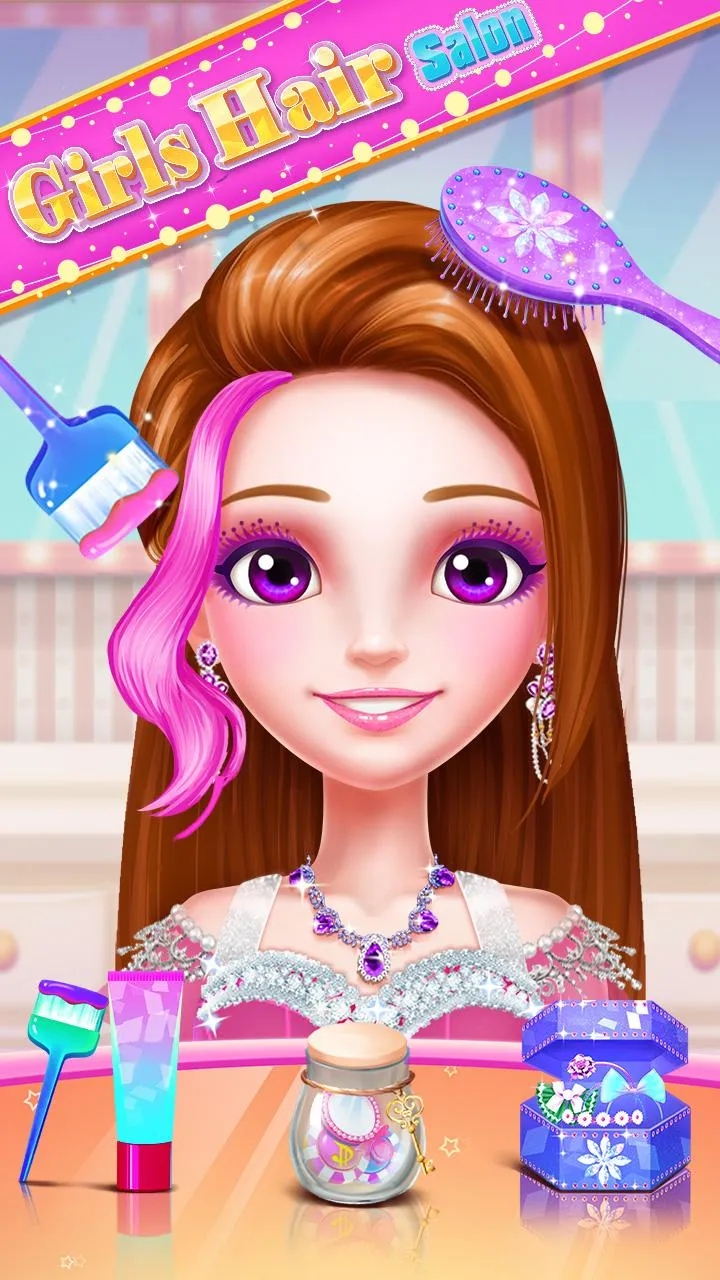 Girls Hair Salon | Indus Appstore | Screenshot