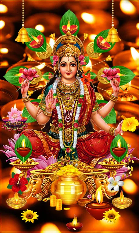 Lakshmi blessing Themes Diwali | Indus Appstore | Screenshot