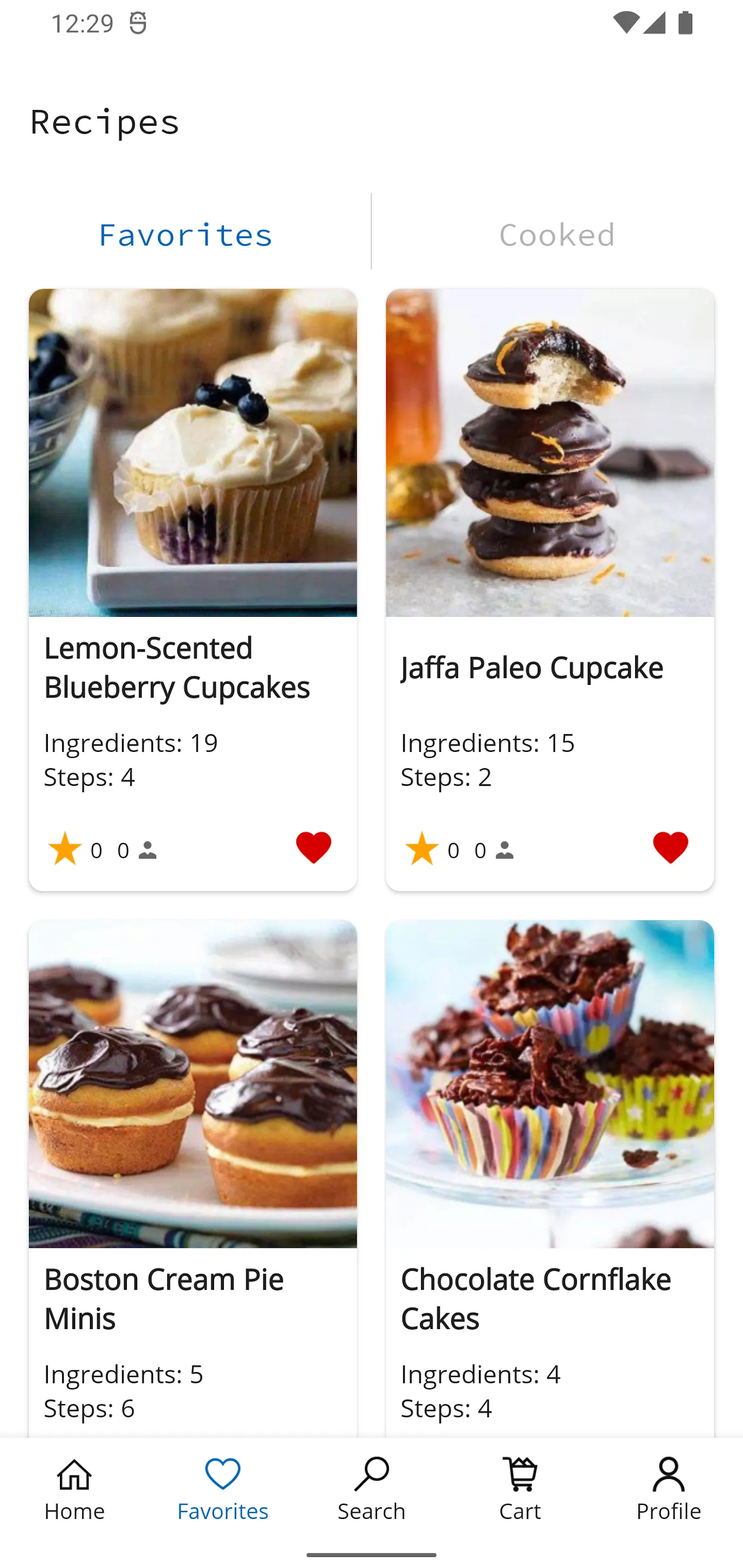 Cupcake Recipes | Indus Appstore | Screenshot