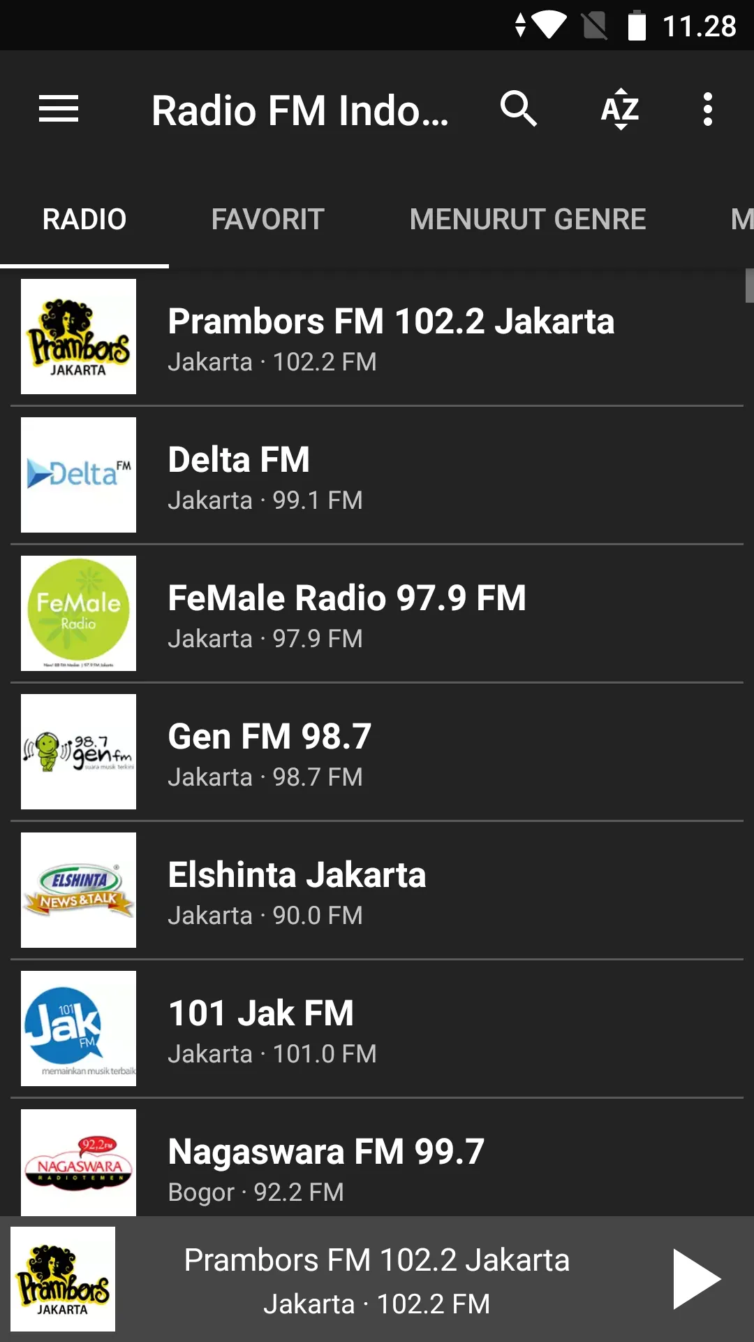 Radio FM Indonesia | Indus Appstore | Screenshot