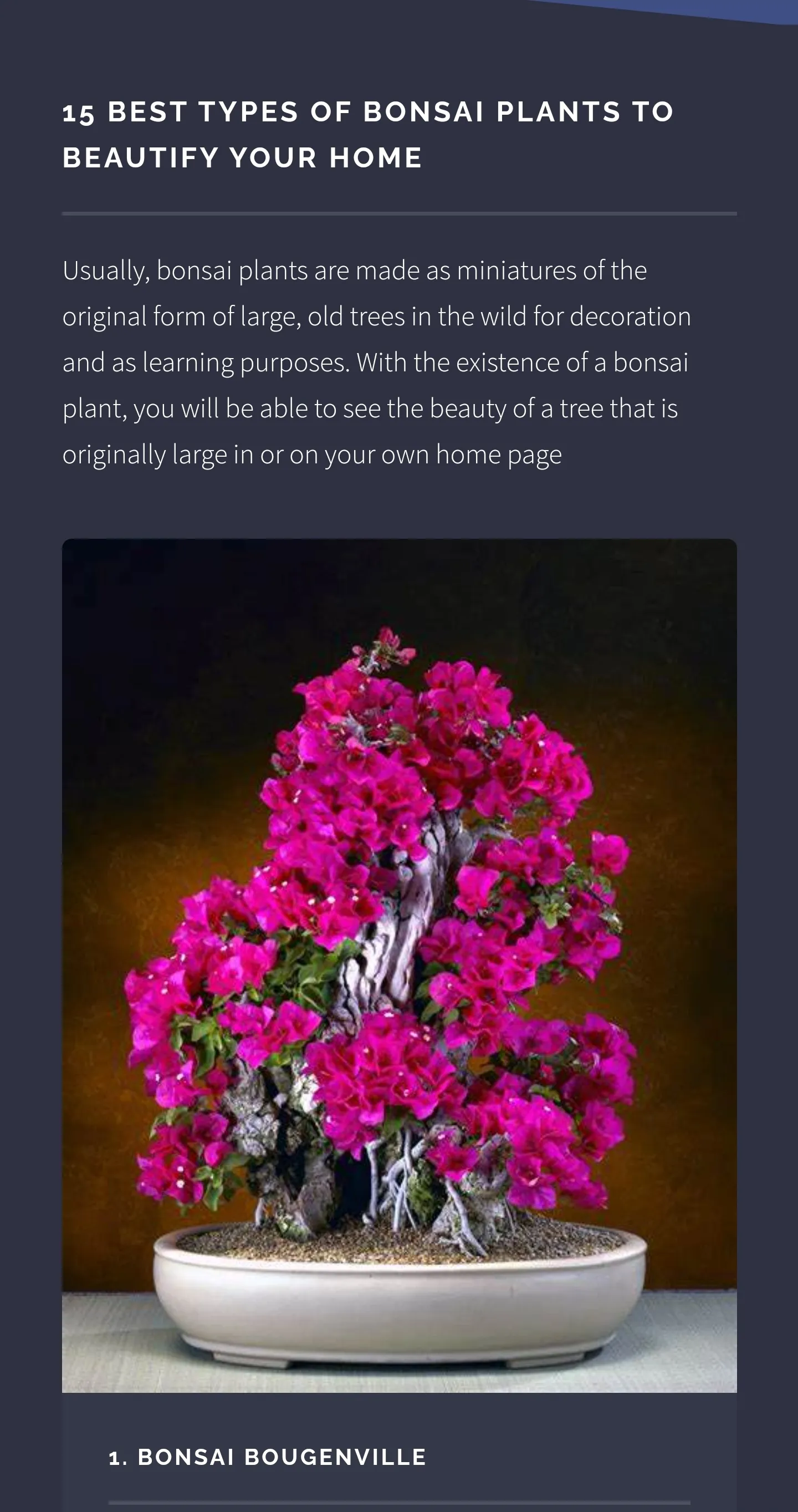 Bonsai Guide - Planting Techni | Indus Appstore | Screenshot