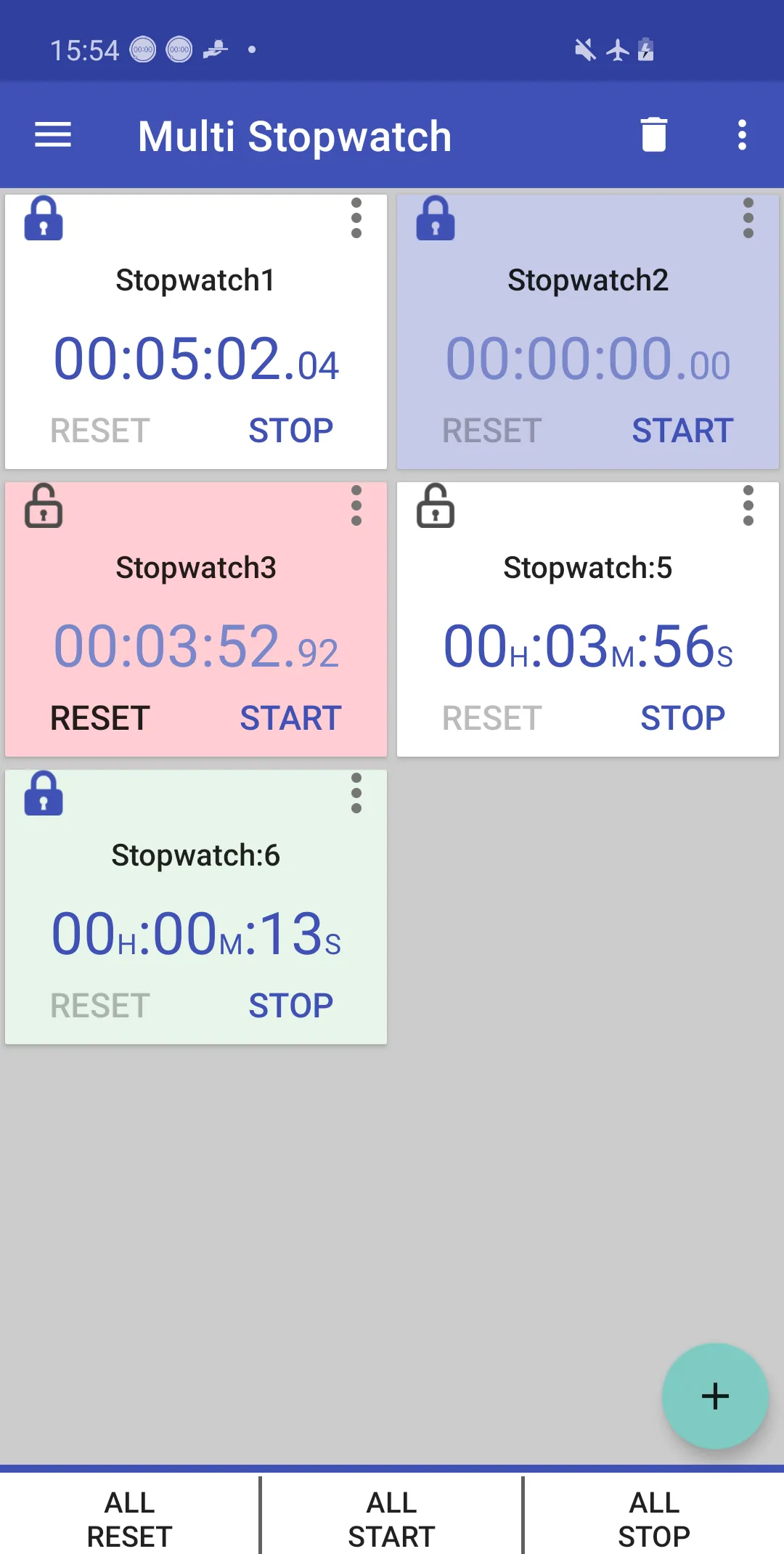 Multi Timer - Stopwatch Timer | Indus Appstore | Screenshot